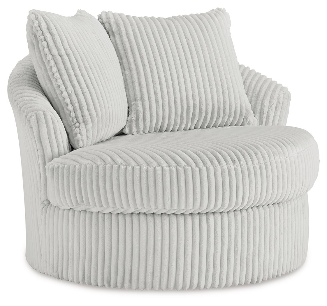 Gramwell - Swivel Chair - Alloy