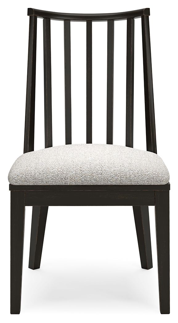 Ashley Furniture Galliden - Dining Upholstered Side Chair (Set of 2) - Black - Image 5