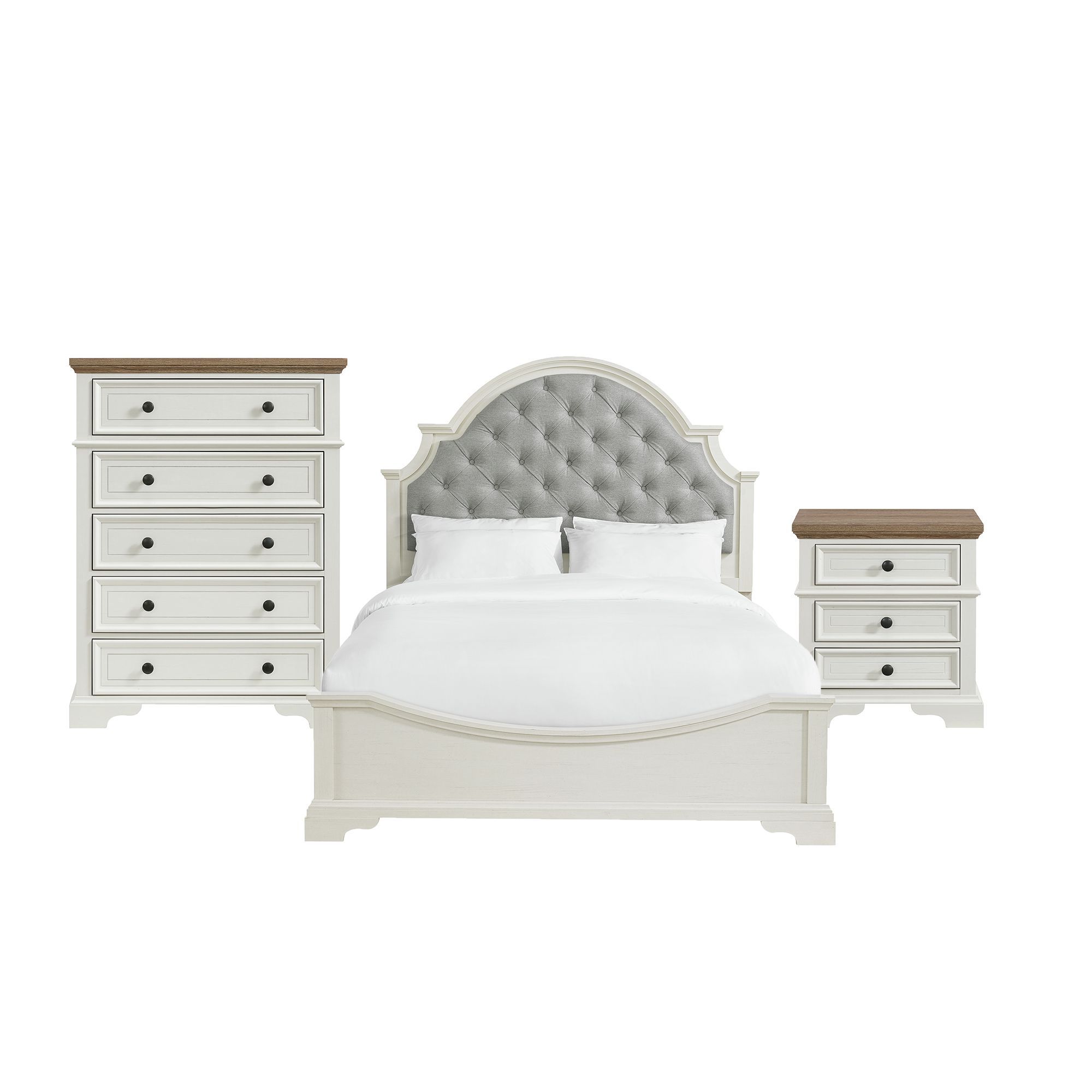 Queen · 3 Pc · Bedroom Set