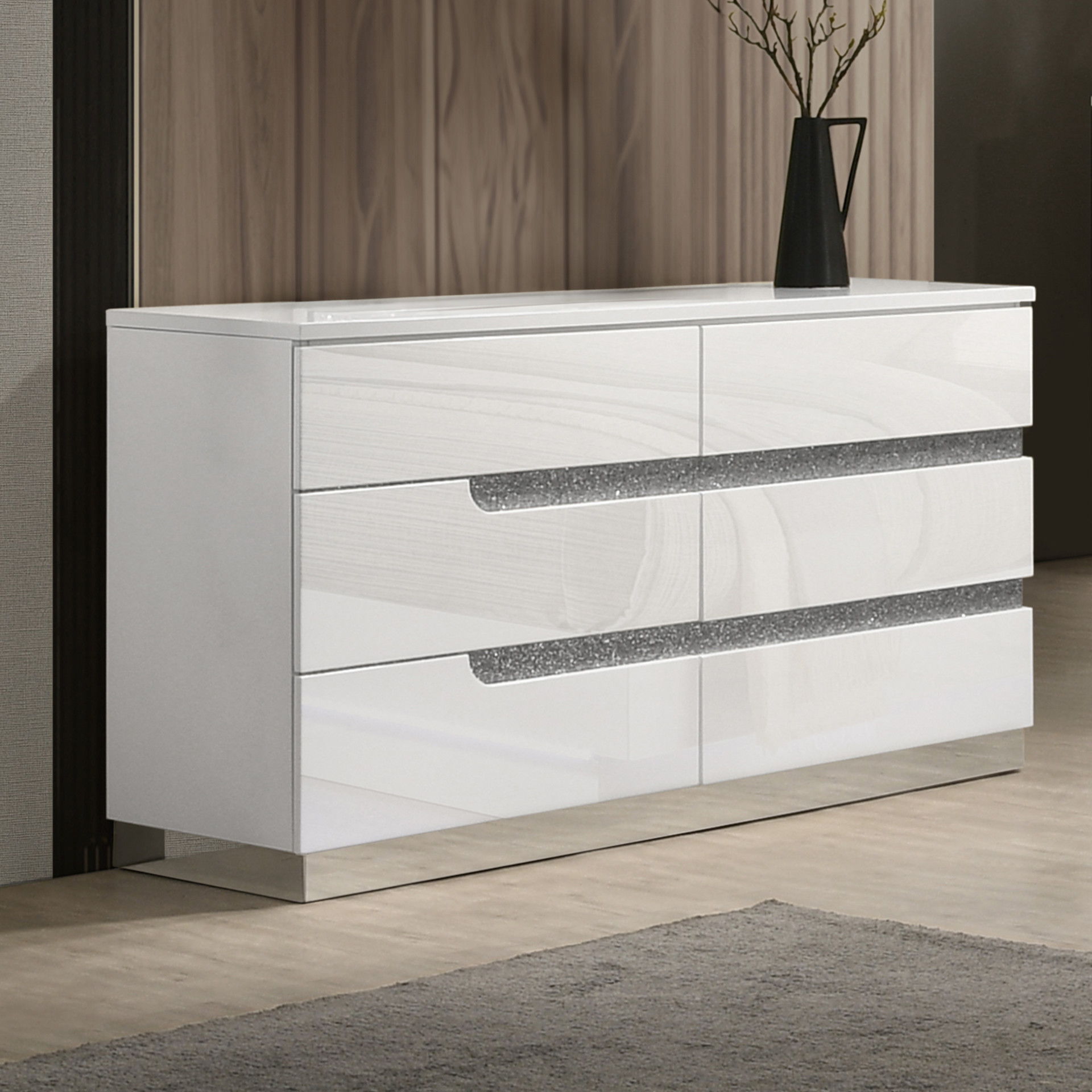Paradox - Dresser - White, white, view 7