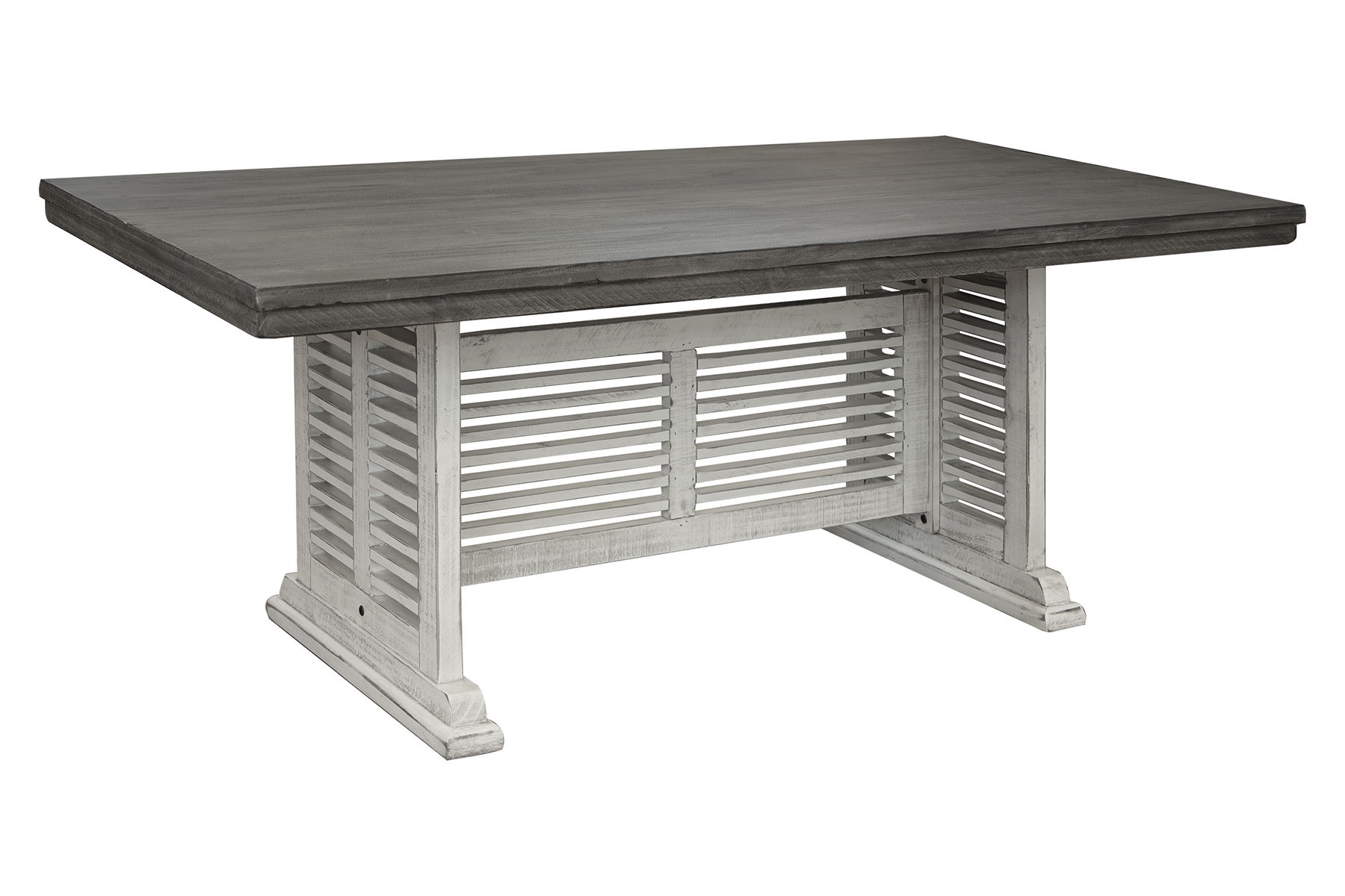 International Furniture Direct Stone - Counter Height Dining Table - Beige