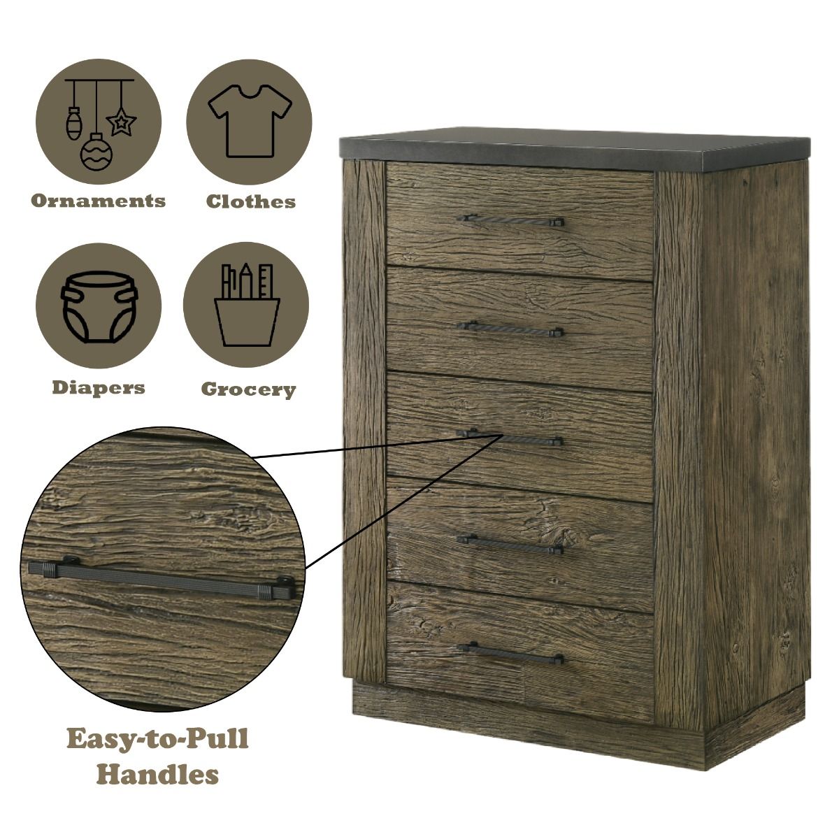 Lance - Chest - Tree Bark, light brown, view 7