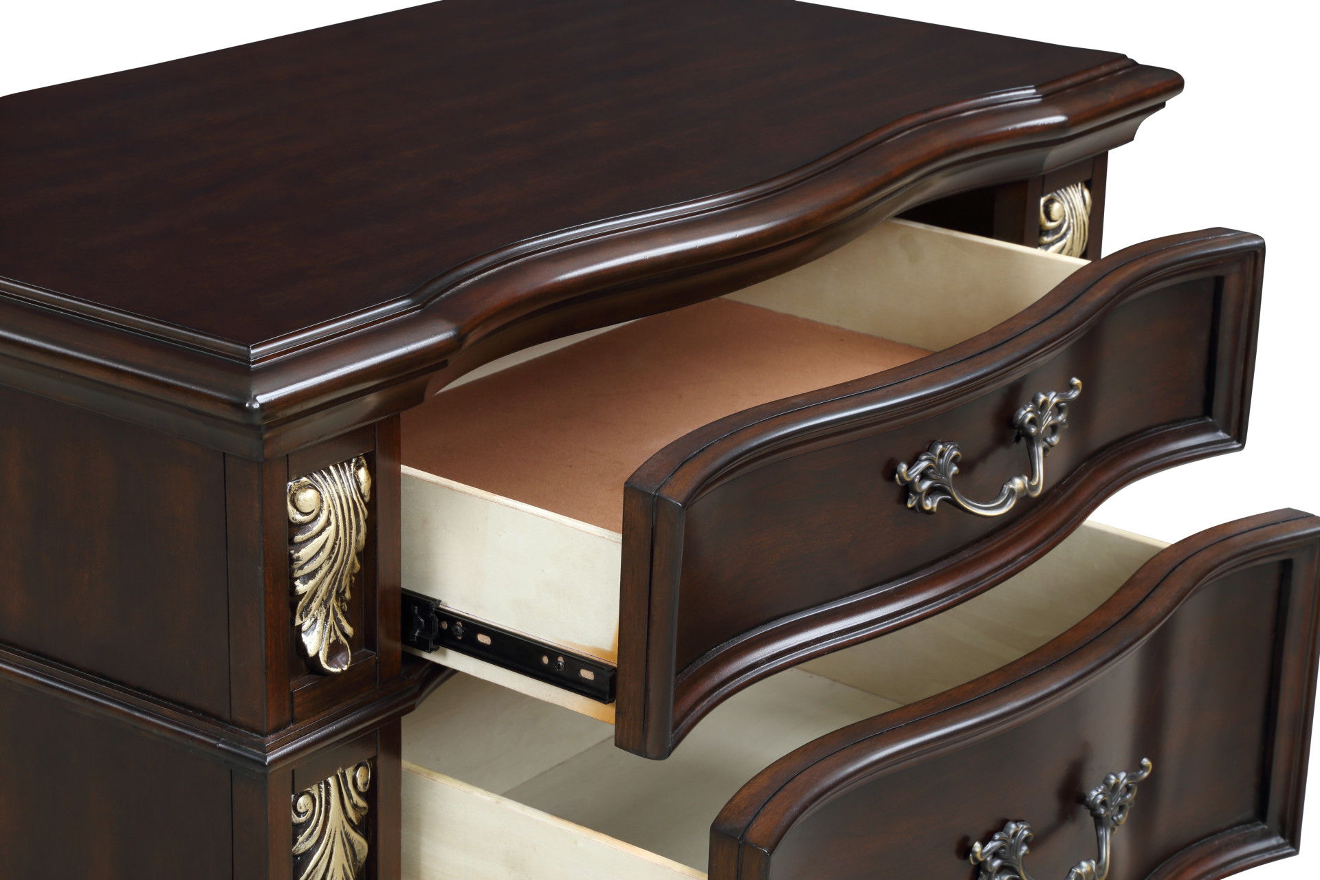 Maximus - Nightstand - Madeira, dark brown, view 6