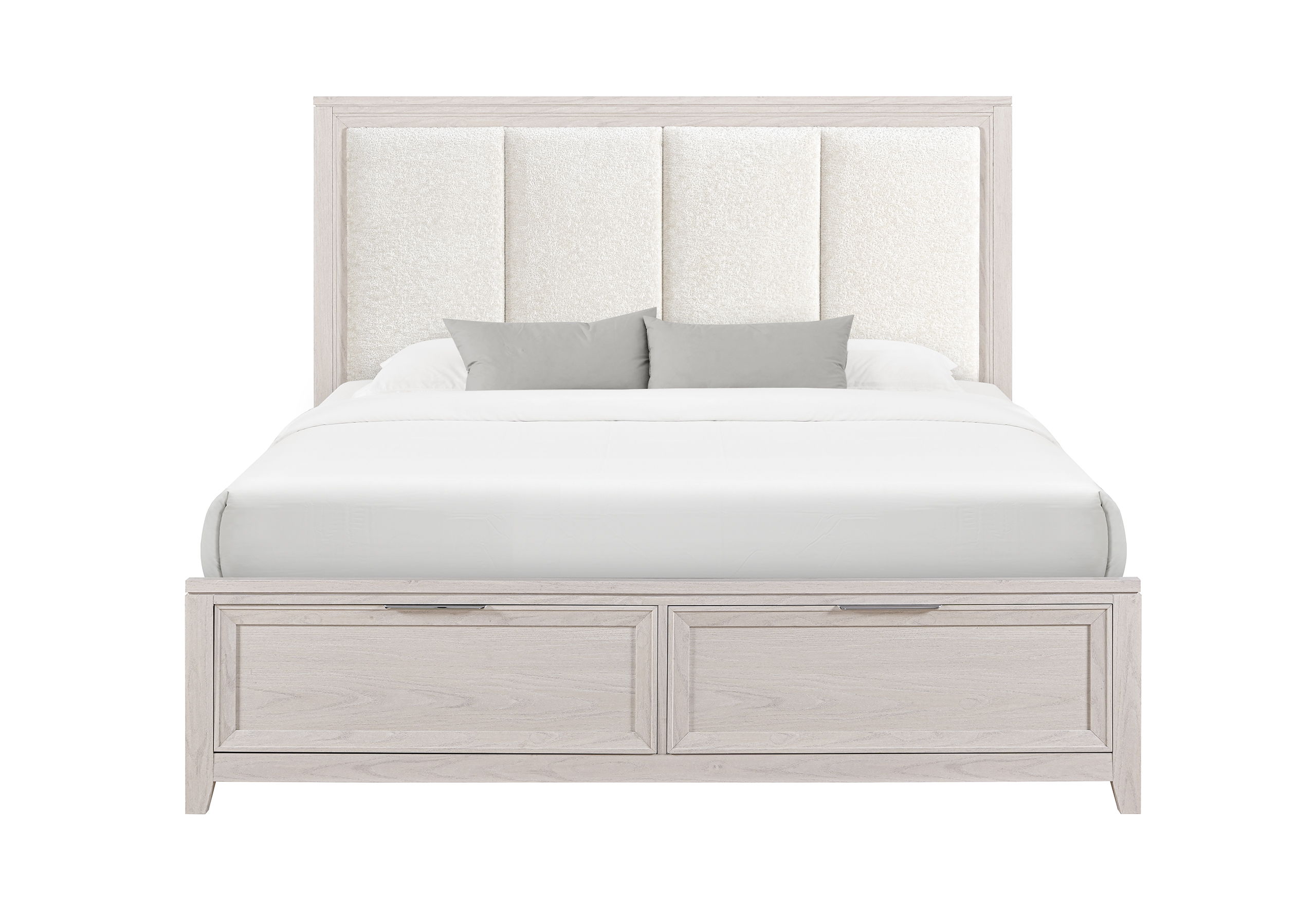Mariah - King Bed - Beige