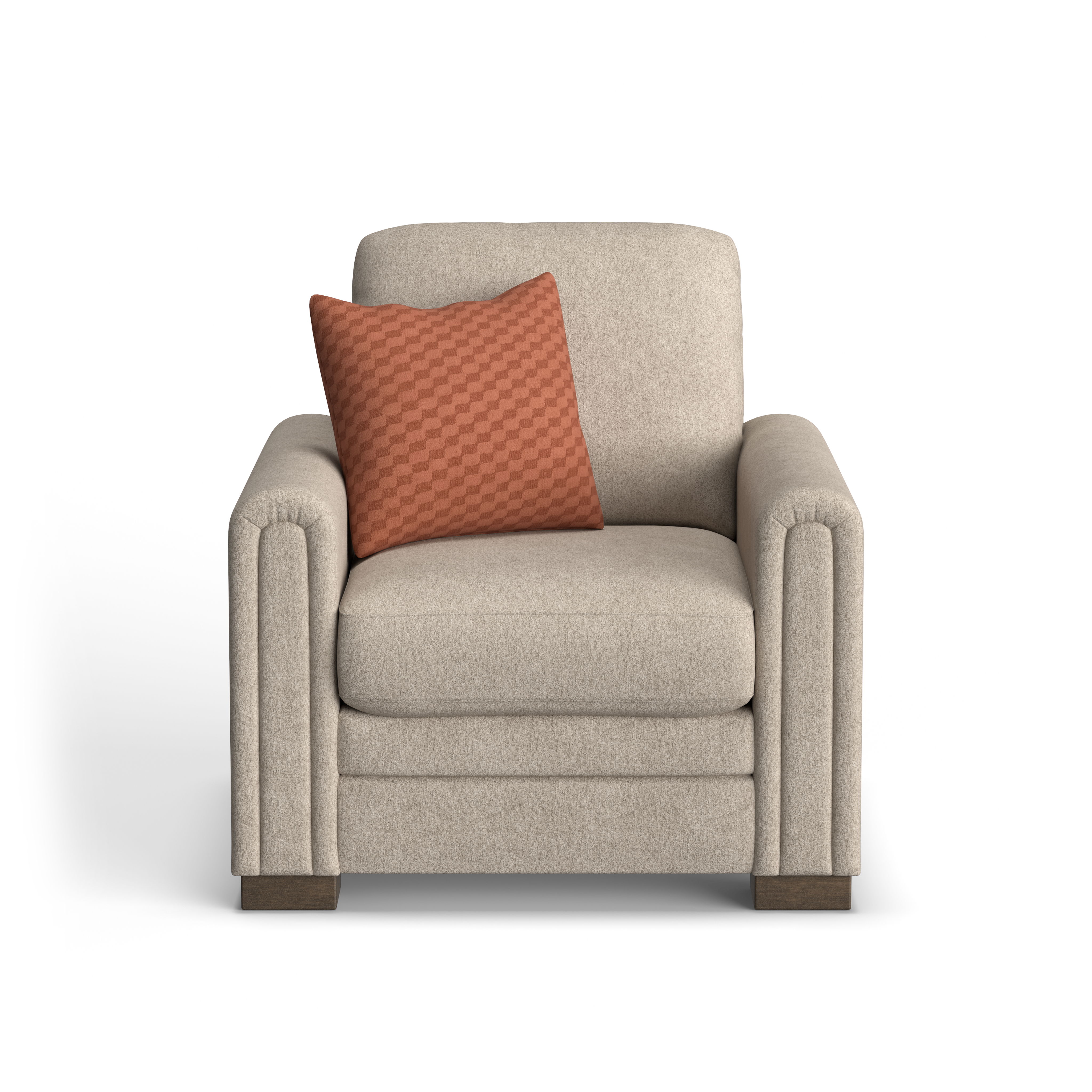 Rudy - Chair For Living Room, light brown, view 6