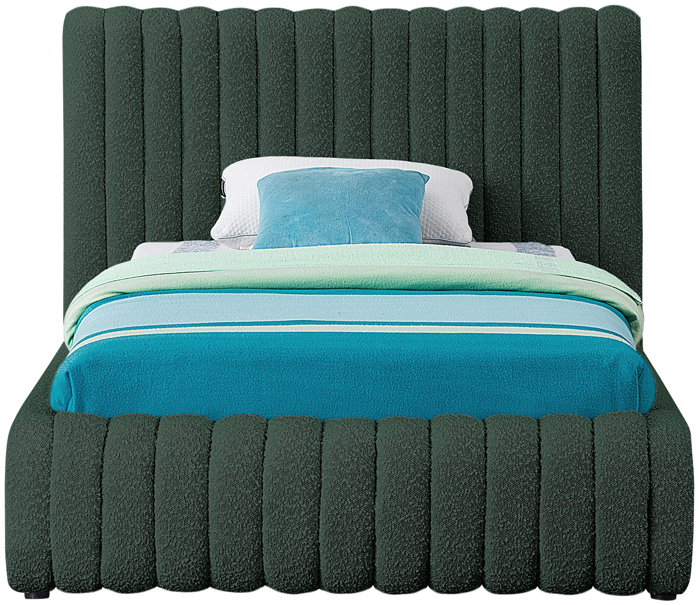 Nash - Twin Bed - Green