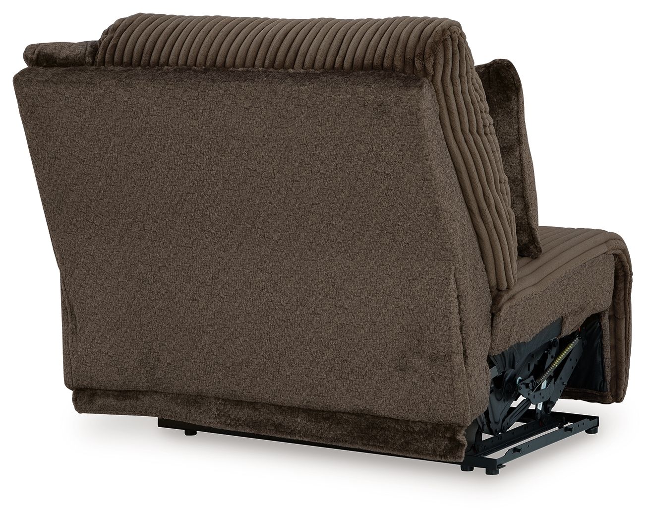 Ashley Furniture Top Tier - 3-Piece Reclining Sectional With Laf Press Back Chaise - Chocolate - Image 14