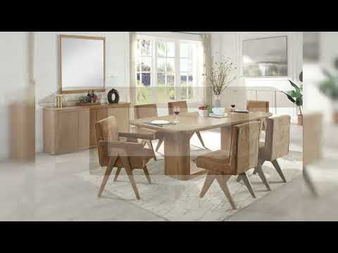 Zoey - Server - Oak, light brown, view 6
