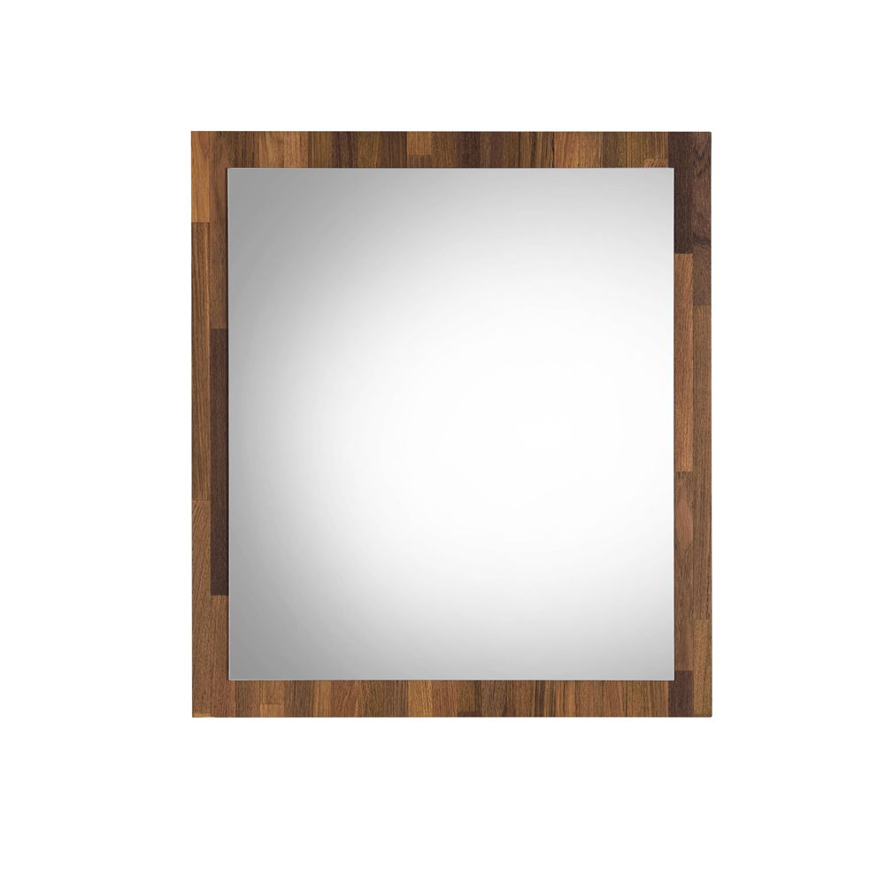 Hestia - Mirror - Walnut, dark brown, view 2