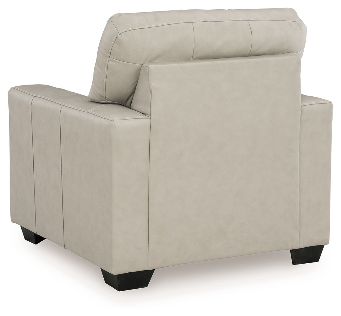 Ashley Furniture Santorine - 4 Pc. - Sofa, Loveseat, Chair, Ottoman - Bone - Image 5