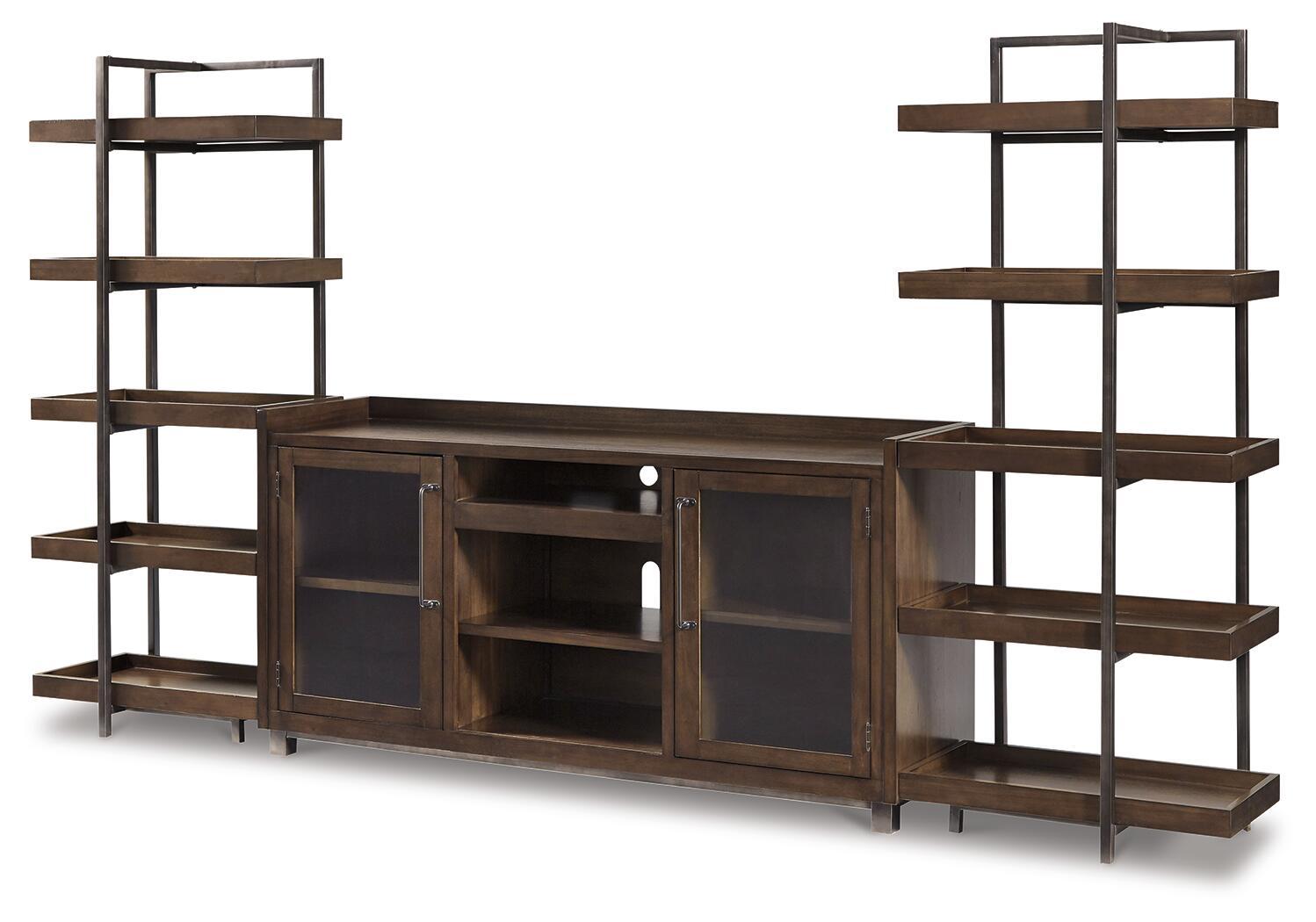Starmore – 3 Pc. – Entertainment Center – 70″ TV Stand – Brown