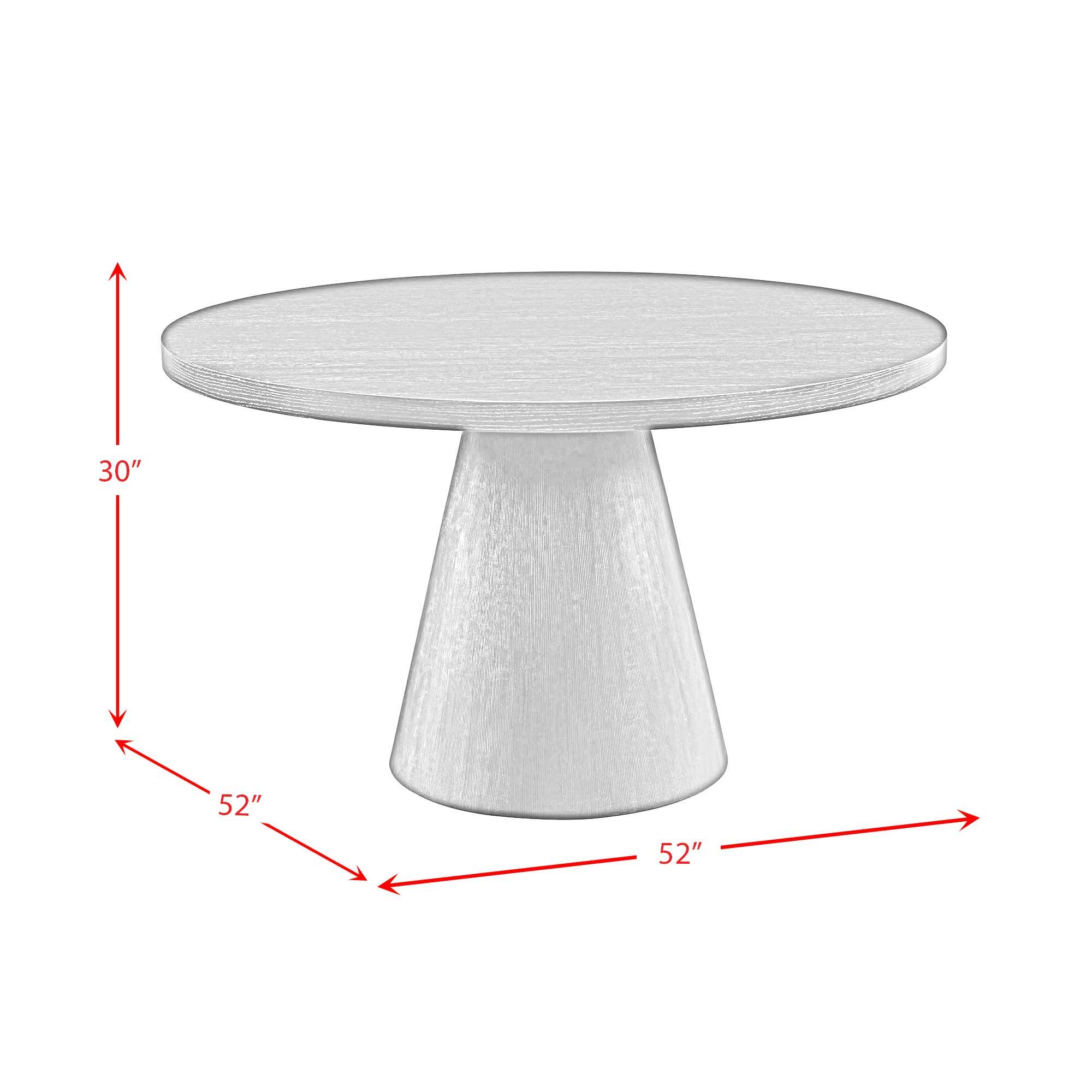 Portland - Round Dining Table - Natural