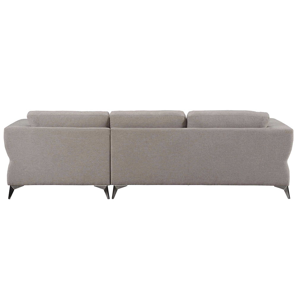 Josiah - Sectional Sofa - Sand Fabric, beige, view 4
