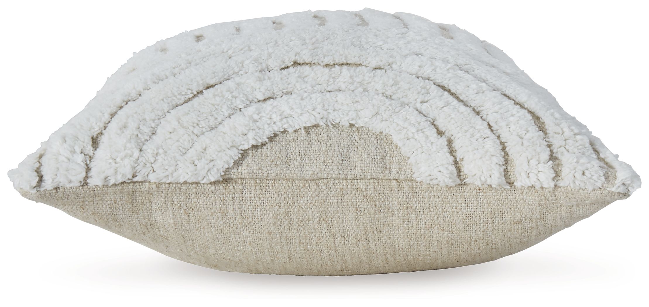 Farissen - Pillow (Set of 4) - White / Tan