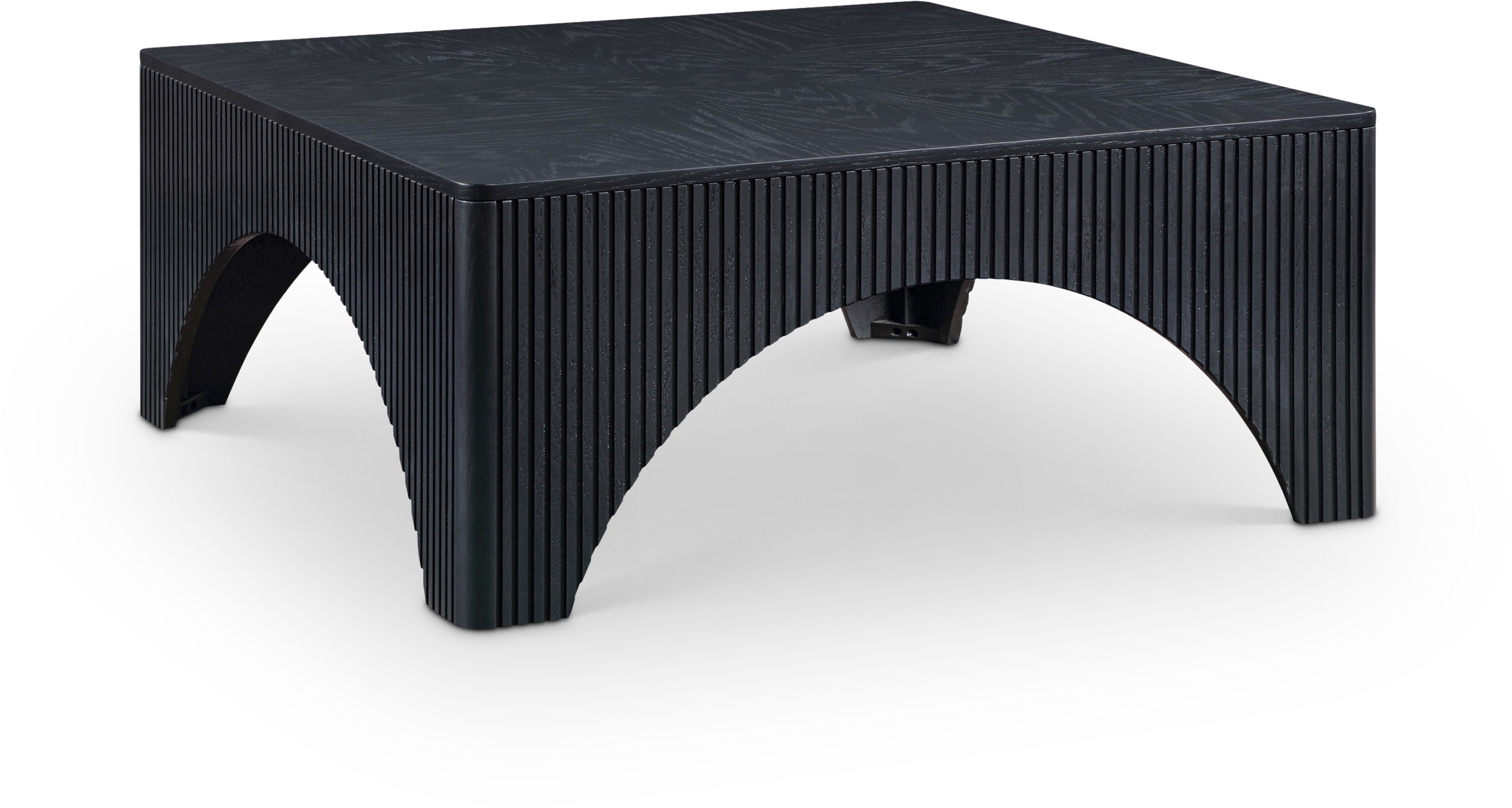 Eloise - Oak Veneer Coffee Table - Black
