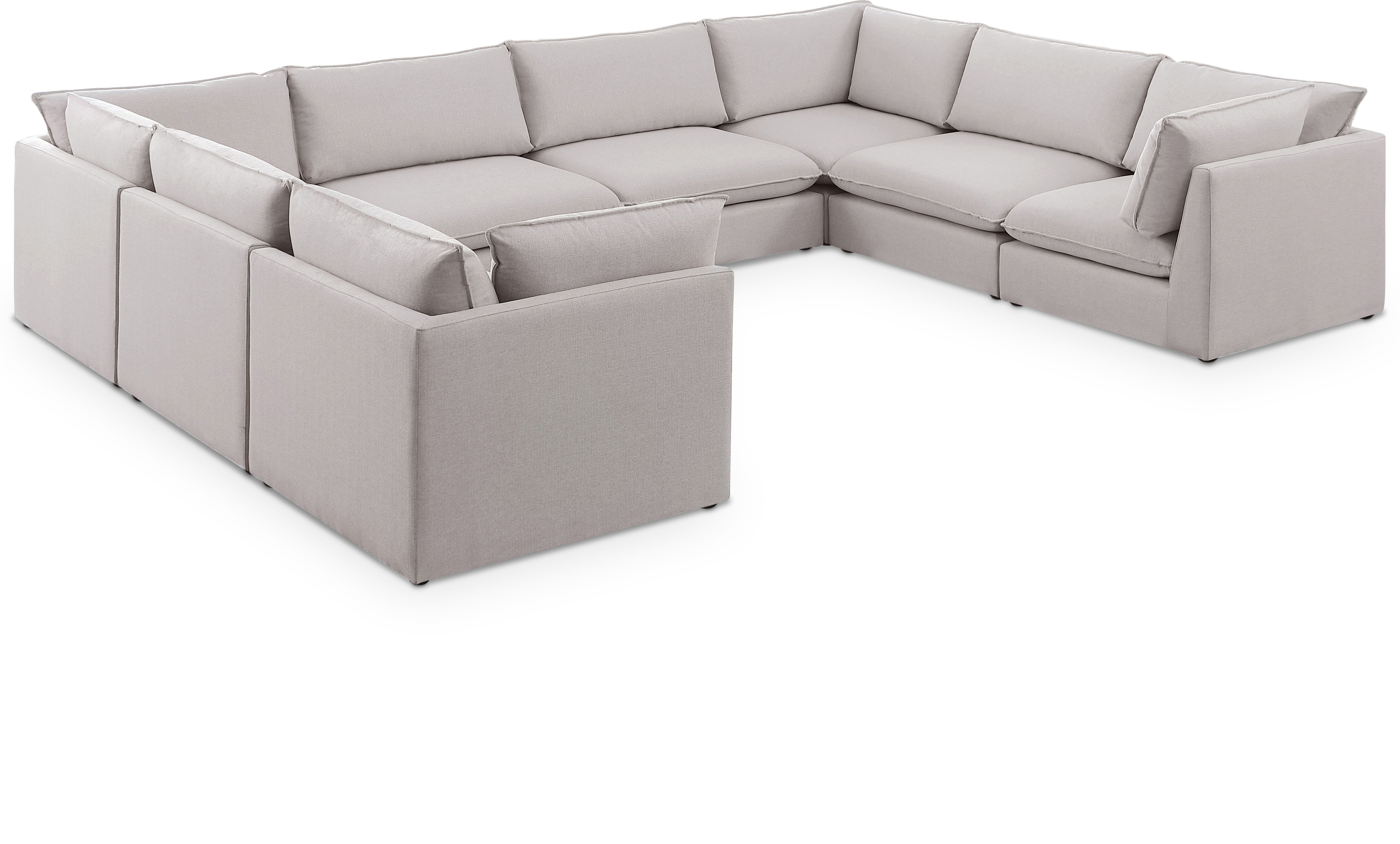 Mackenzie - 8 Piece Modular Sectional - Beige