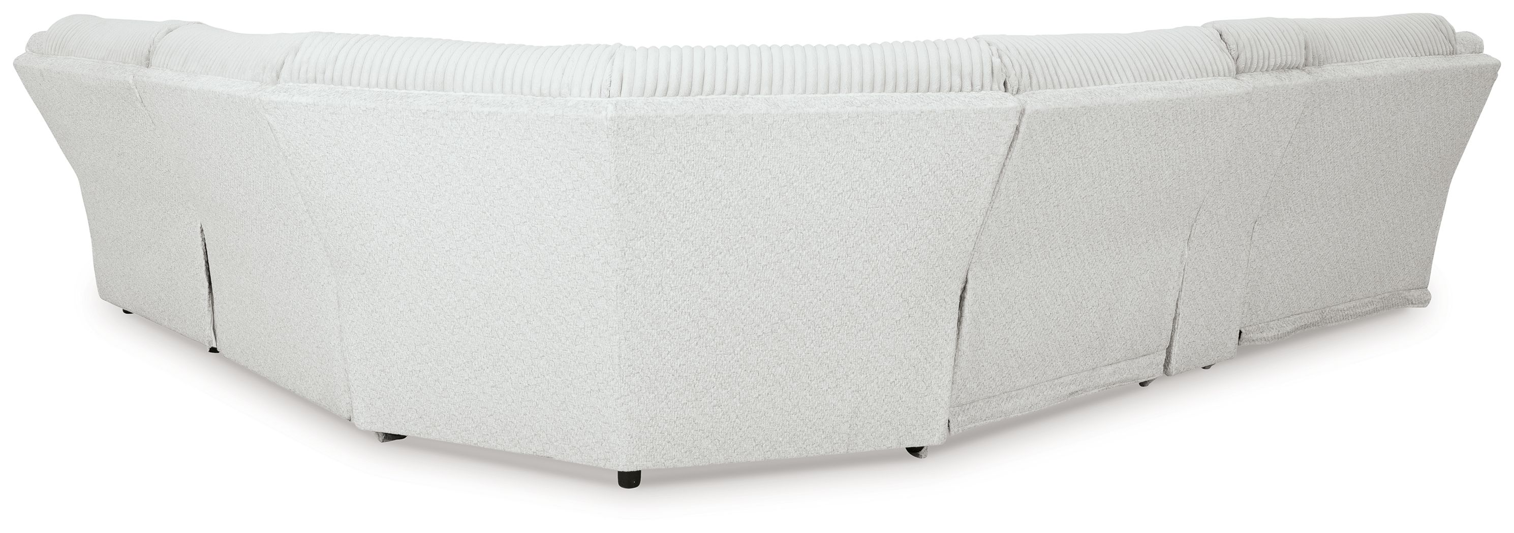 Ashley Furniture Top Tier - 7 Pc. - 6-Piece Reclining Sectional With Raf Chaise, Rocker Recliner - Alloy - Image 8