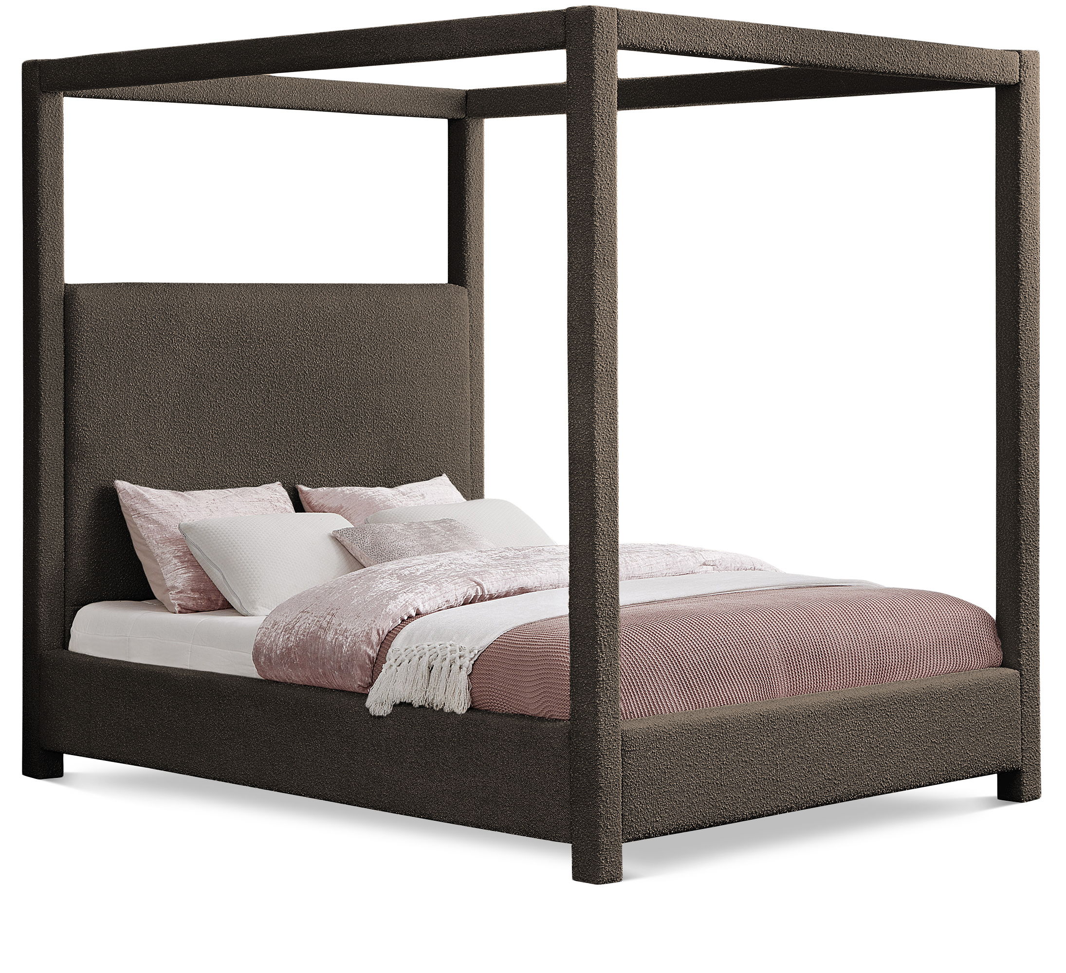 Eden - Queen Bed - Brown