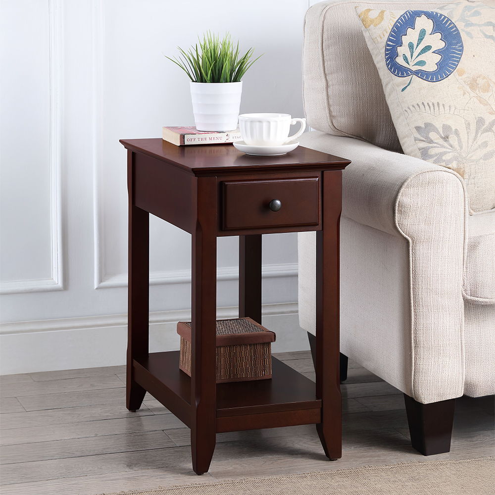 Bertie - Accent Table - Espresso, dark brown