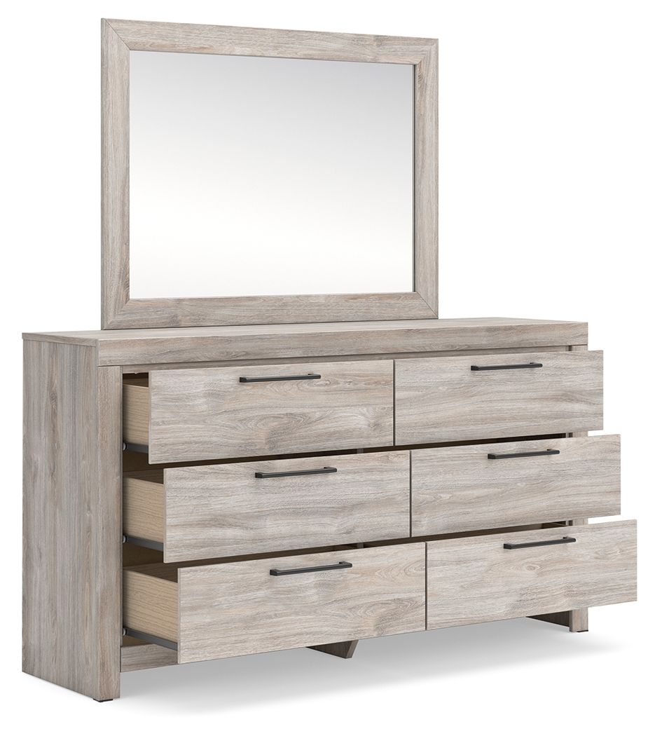 Ashley Furniture Broachmyn - Dresser And Mirror - Gray - Image 5