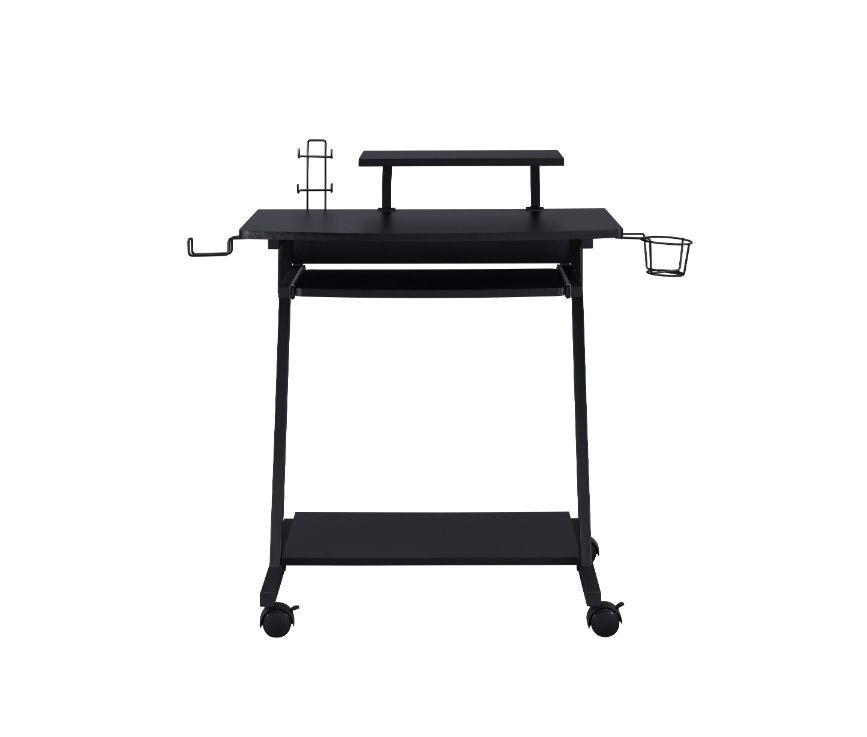 Ordrees - Gaming Desk - Black, black, view 3