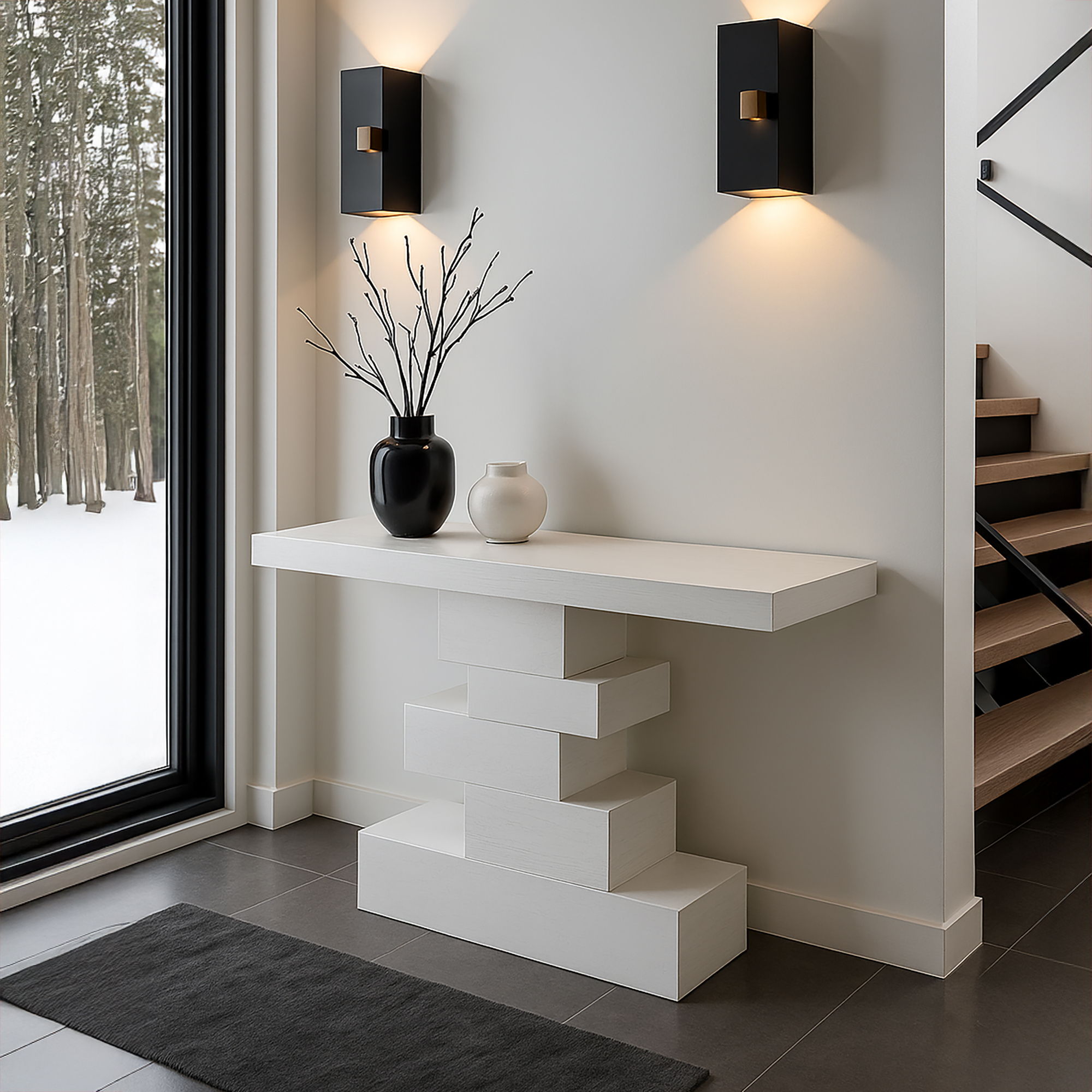 Westmount - Console Table - Off White