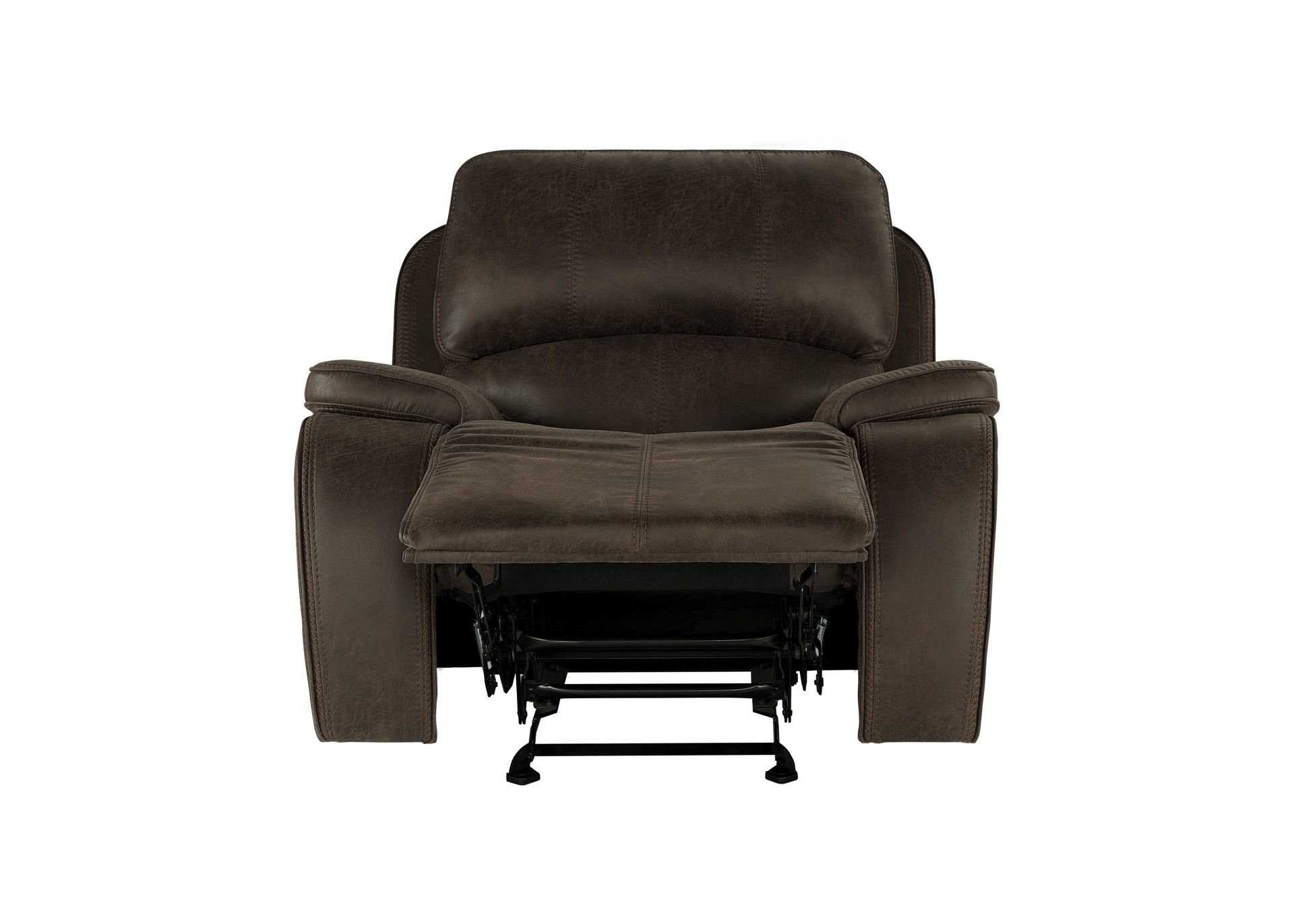 Brookings - Glider Recliner - Brown, dark brown, view 6