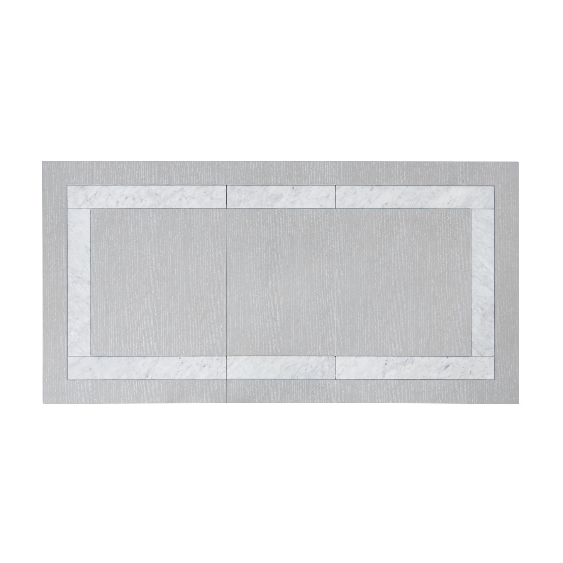 Fiona - Rectangle Dining Table - Mist Gray, light gray, view 5
