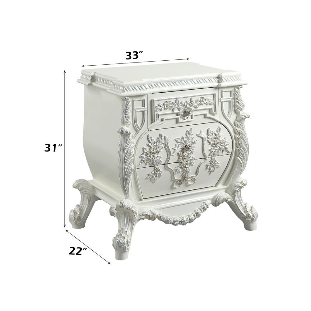 Vanaheim - Nightstand - Antique White, beige, view 7