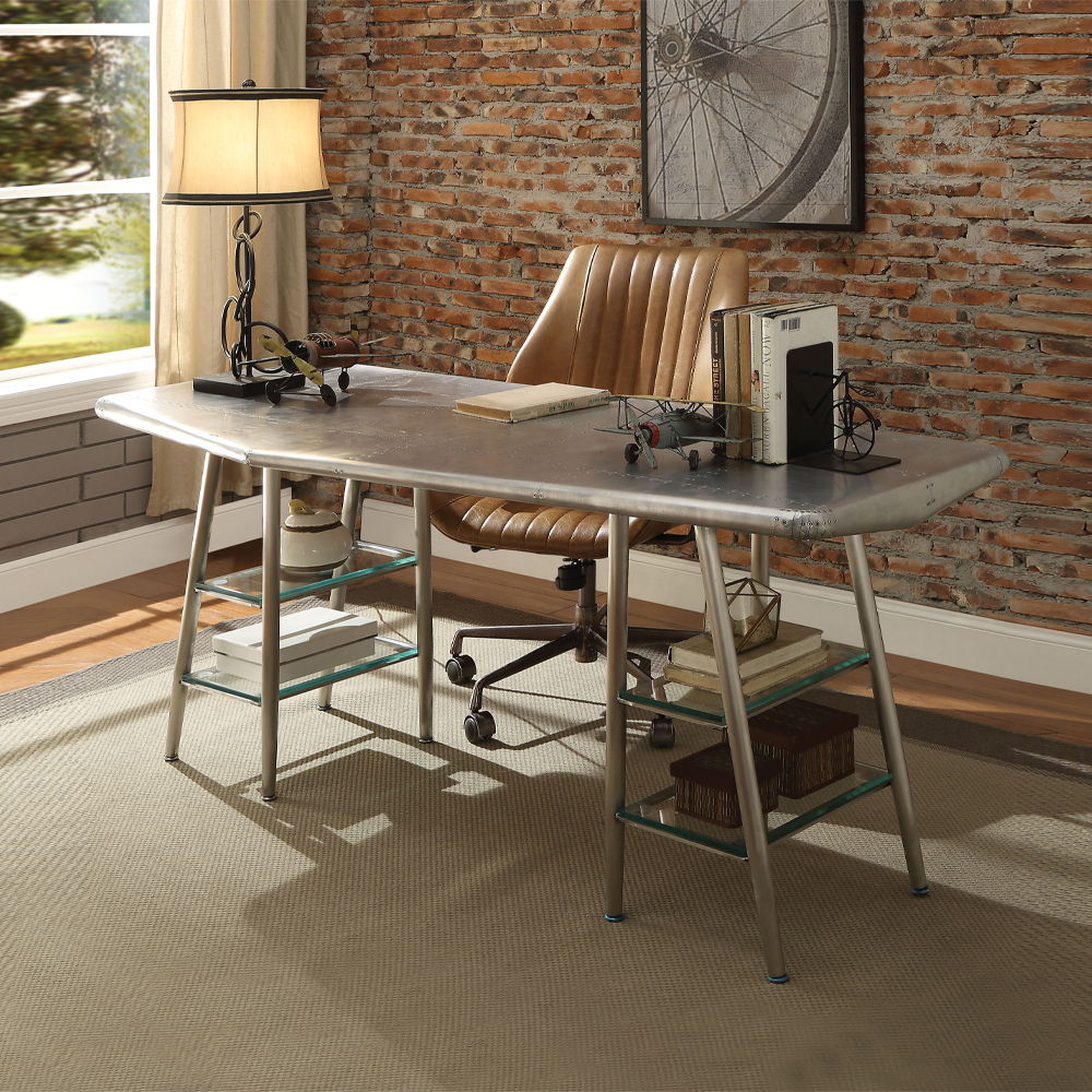 Hamilton - Office Chair - Coffee Top Grain Leather, light brown, view 8