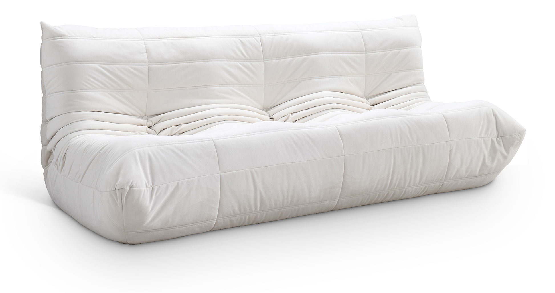Velvet 77.75" Upholstered Sofa