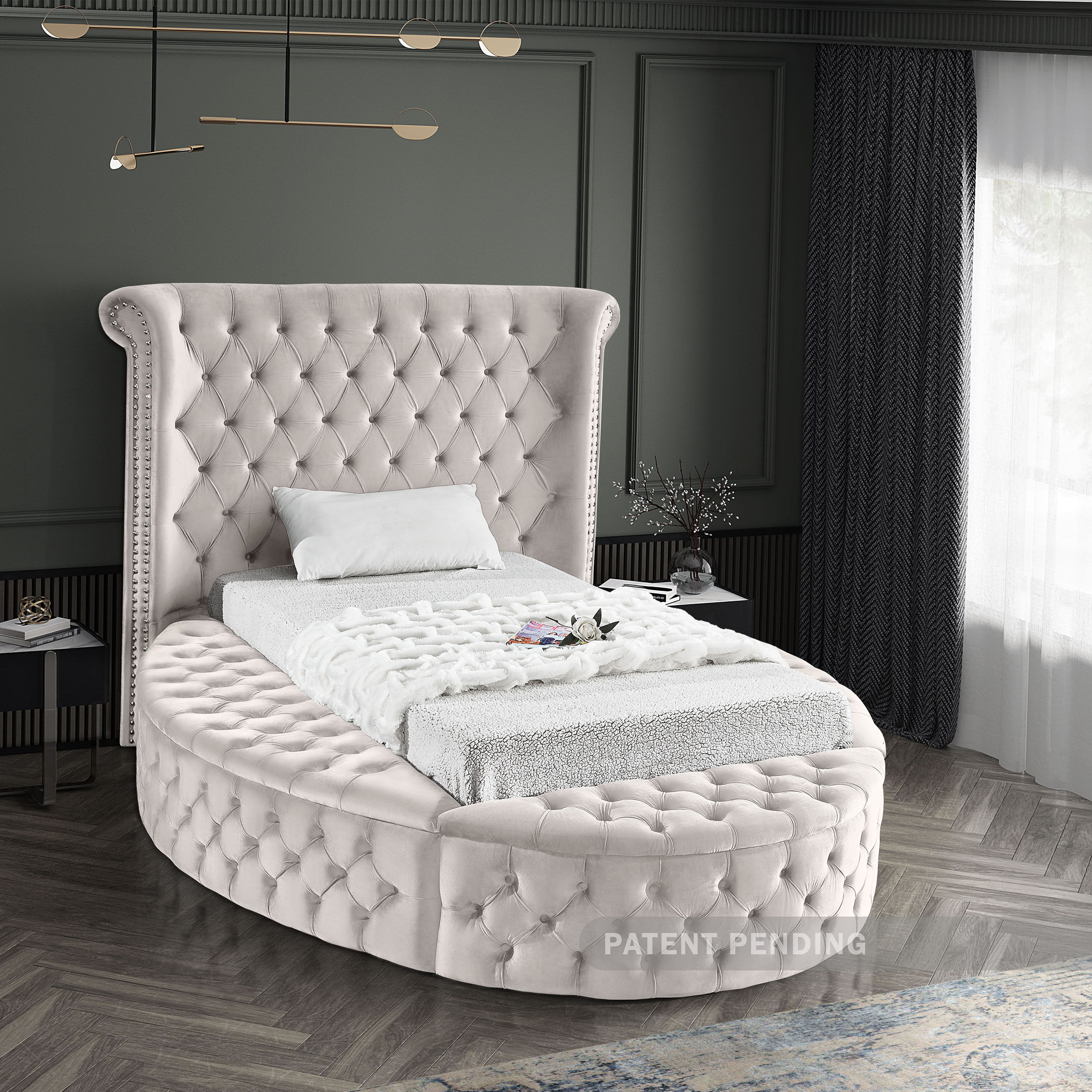 Luxus - Twin Bed - Cream