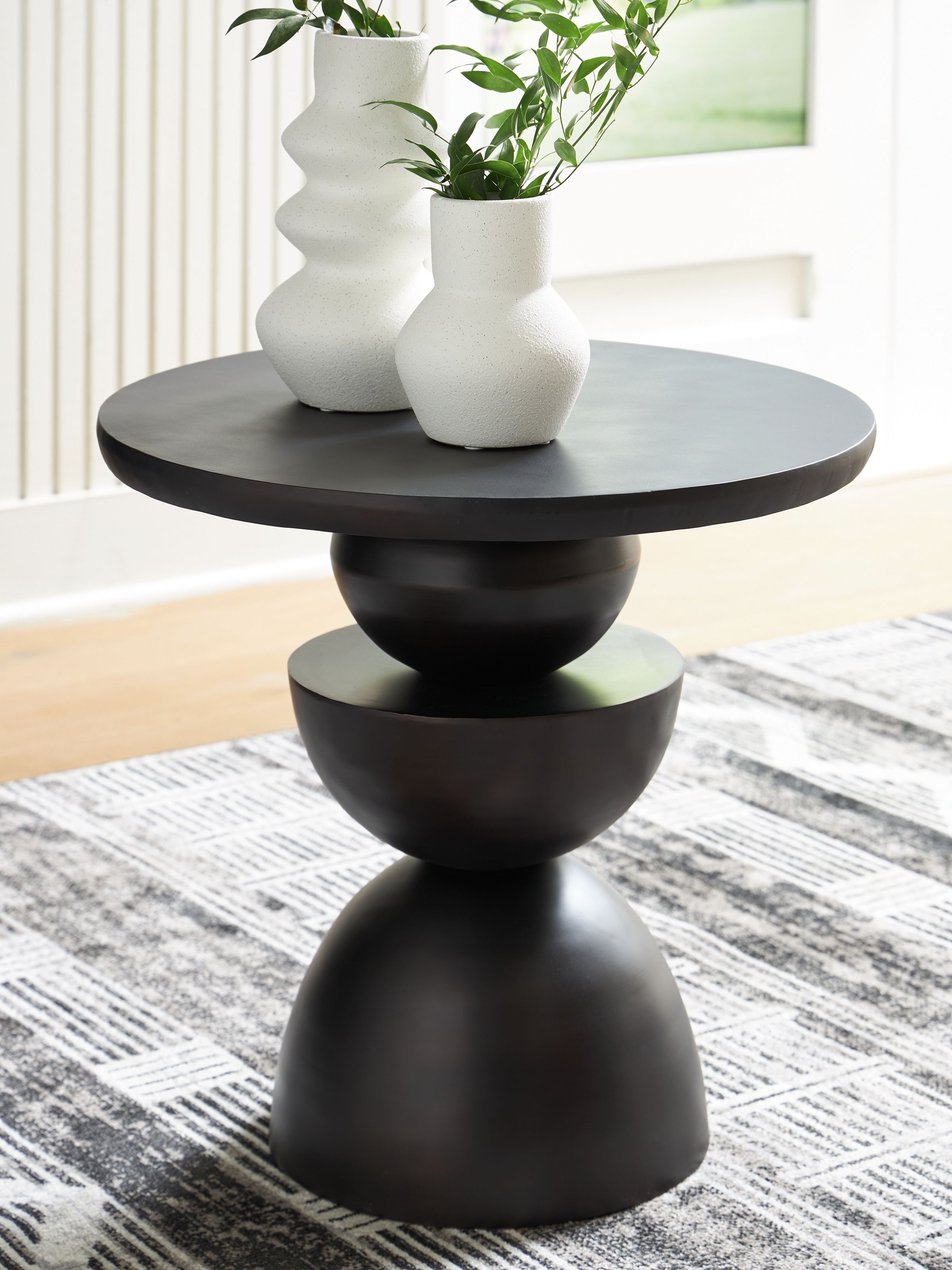 Ashley Furniture Kurtson - Accent Table - Bronze Finish - Image 2