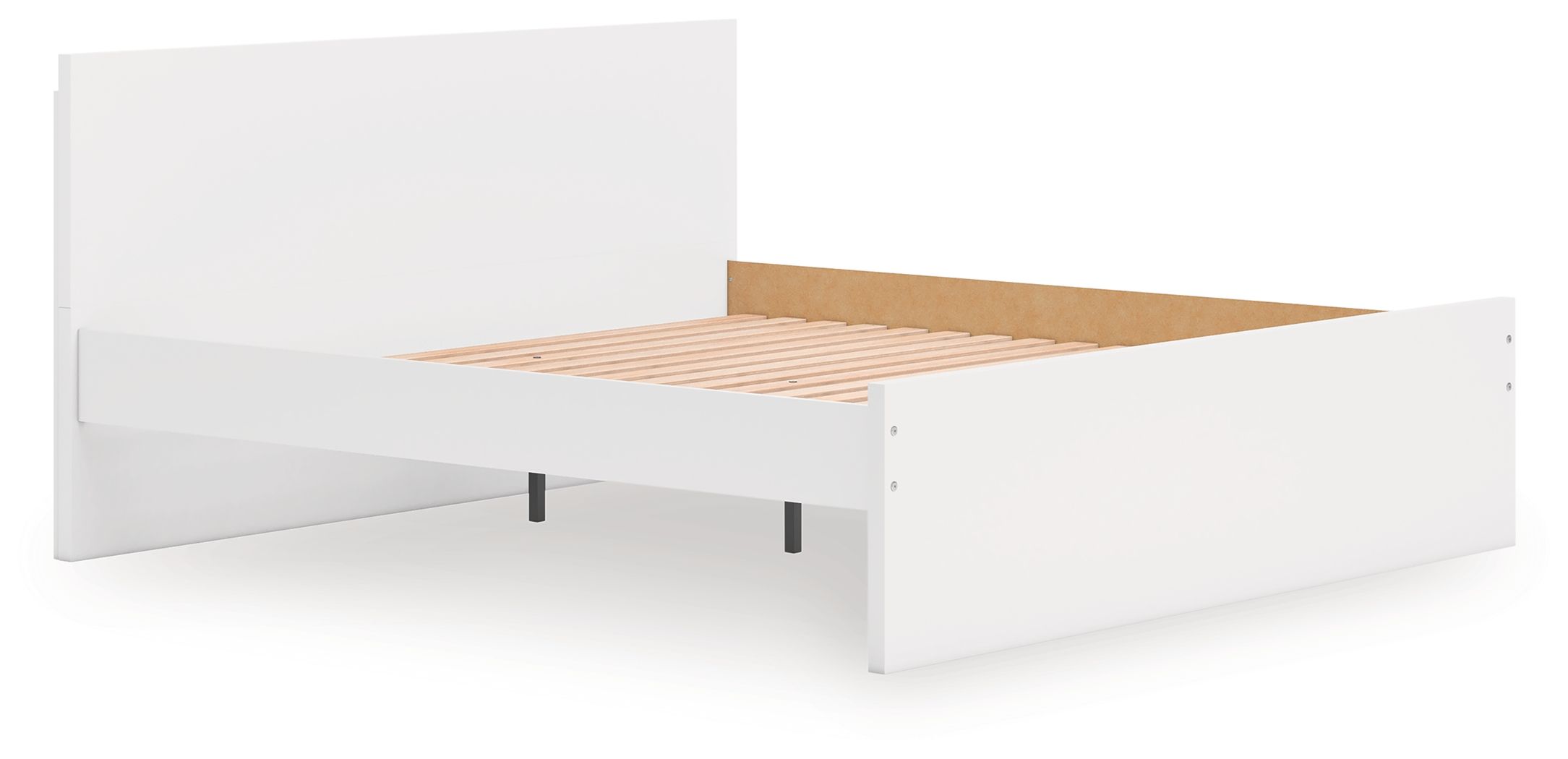 Onita - King Panel Platform Bed - White