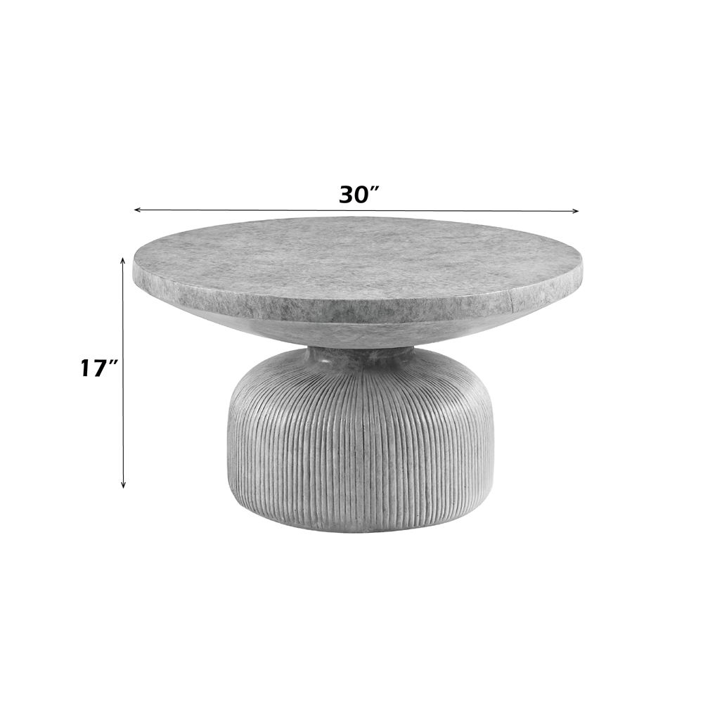 Laddie - Coffee Table - Weathered Gray, gray, view 4