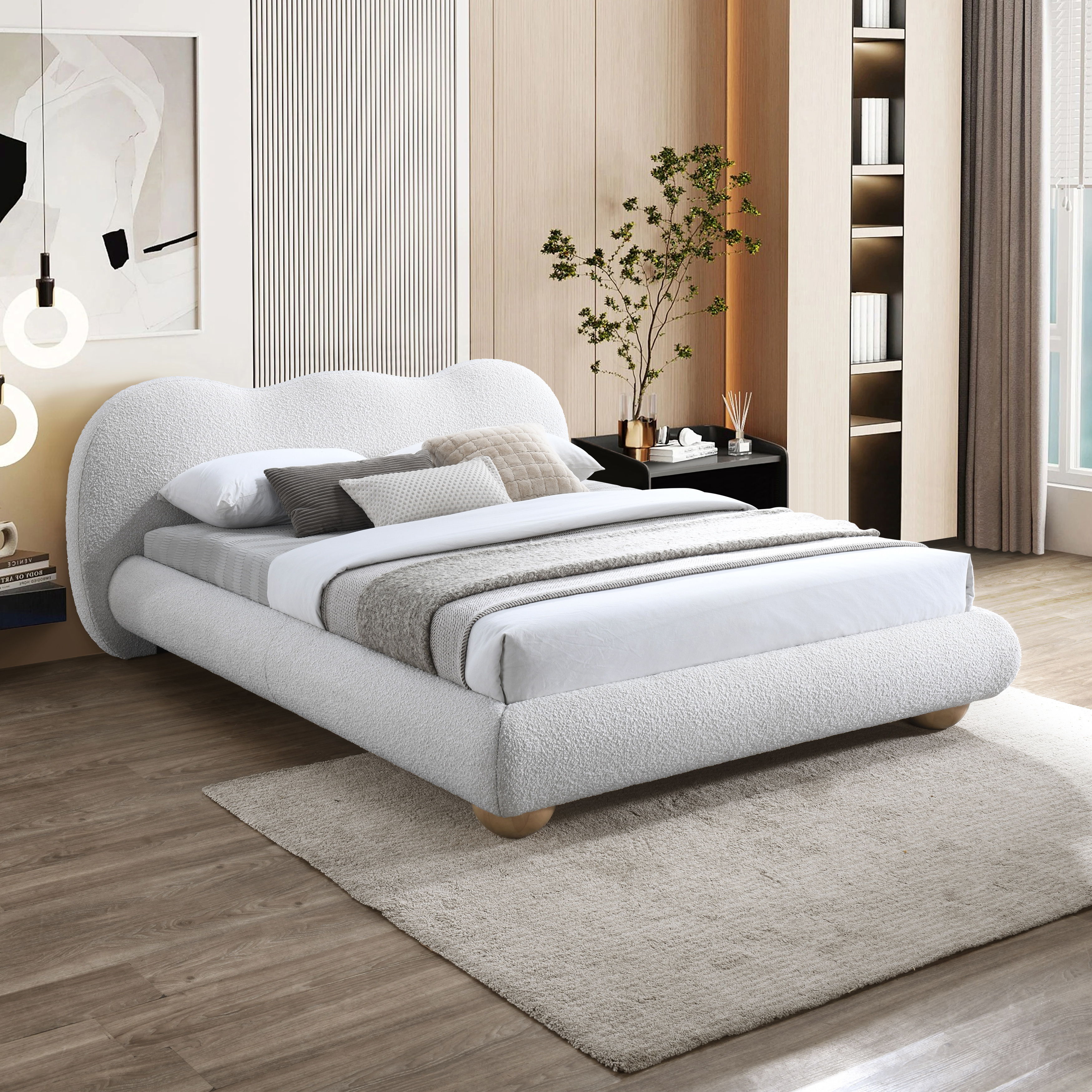 Hyde - Full Bed - Cream