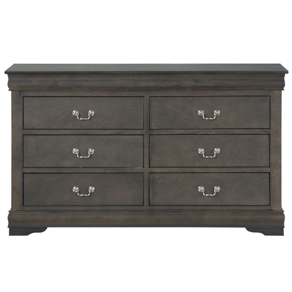 Louis Philippe - Dresser - Dark Gray, dark gray, view 8