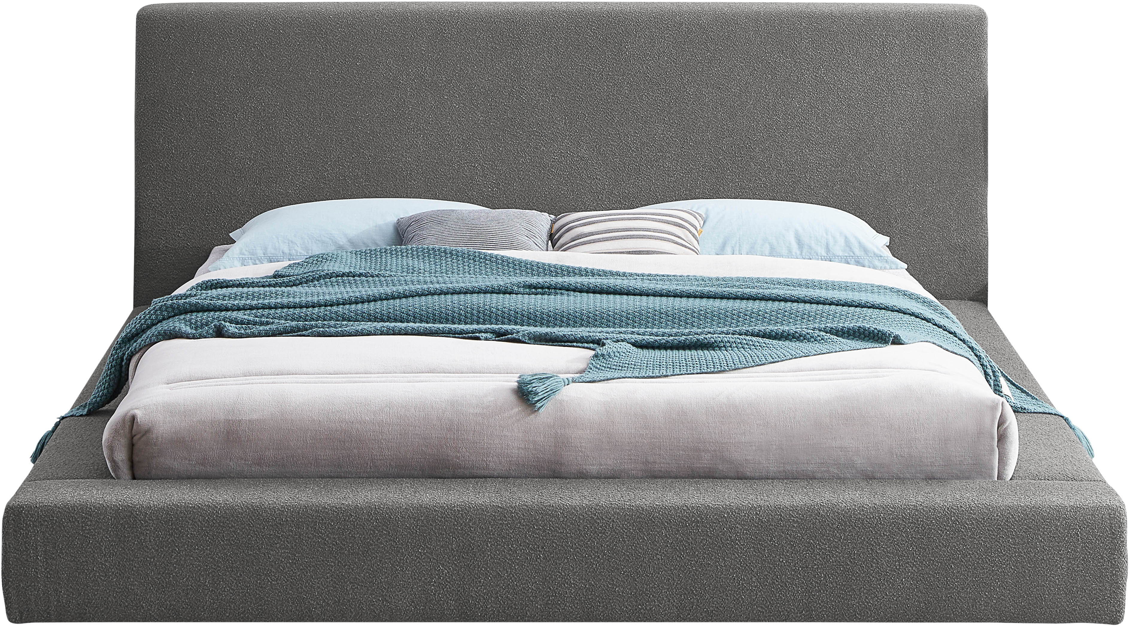 Terra - Queen Bed - Gray
