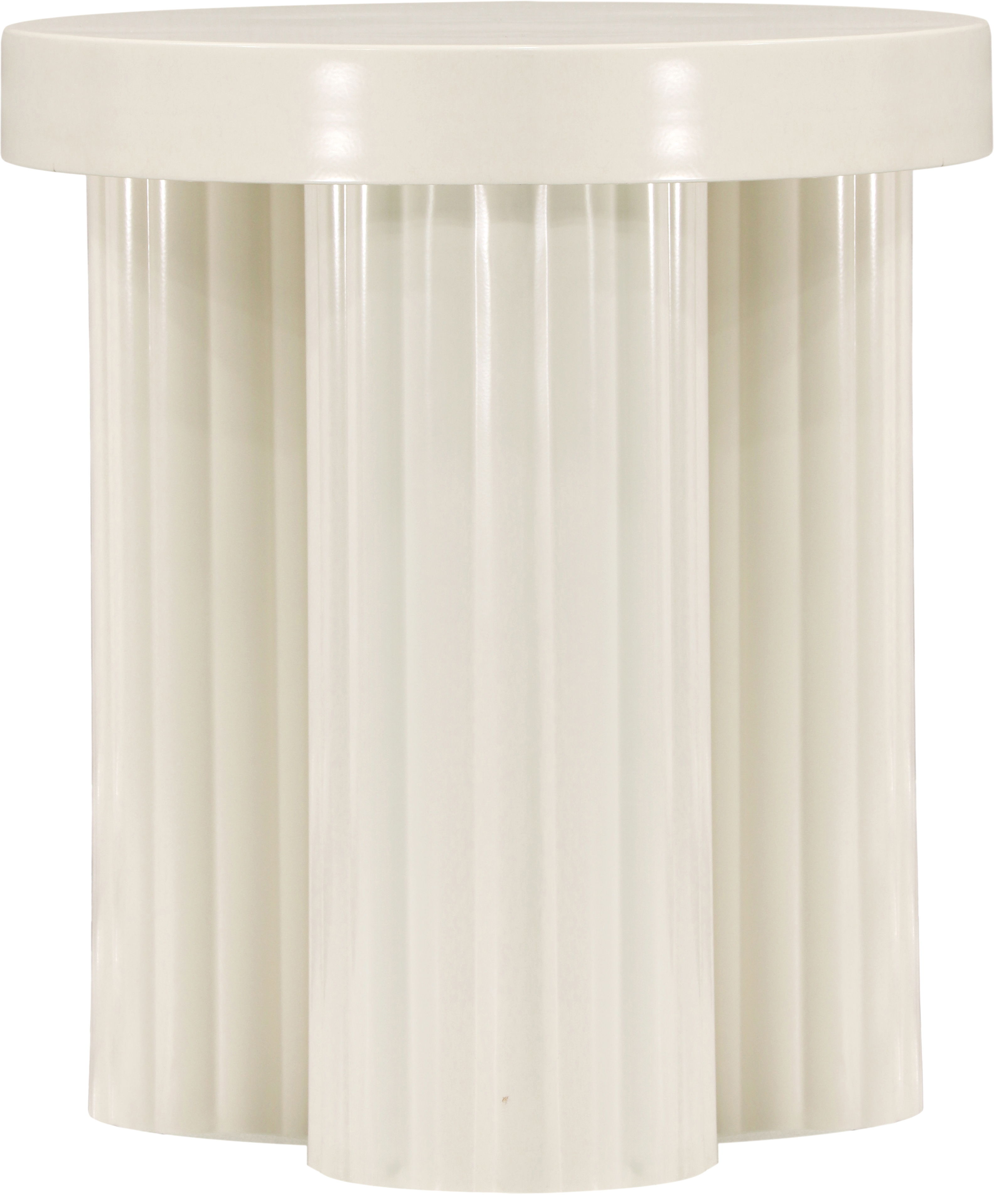 Rhodes - End Table - Cream