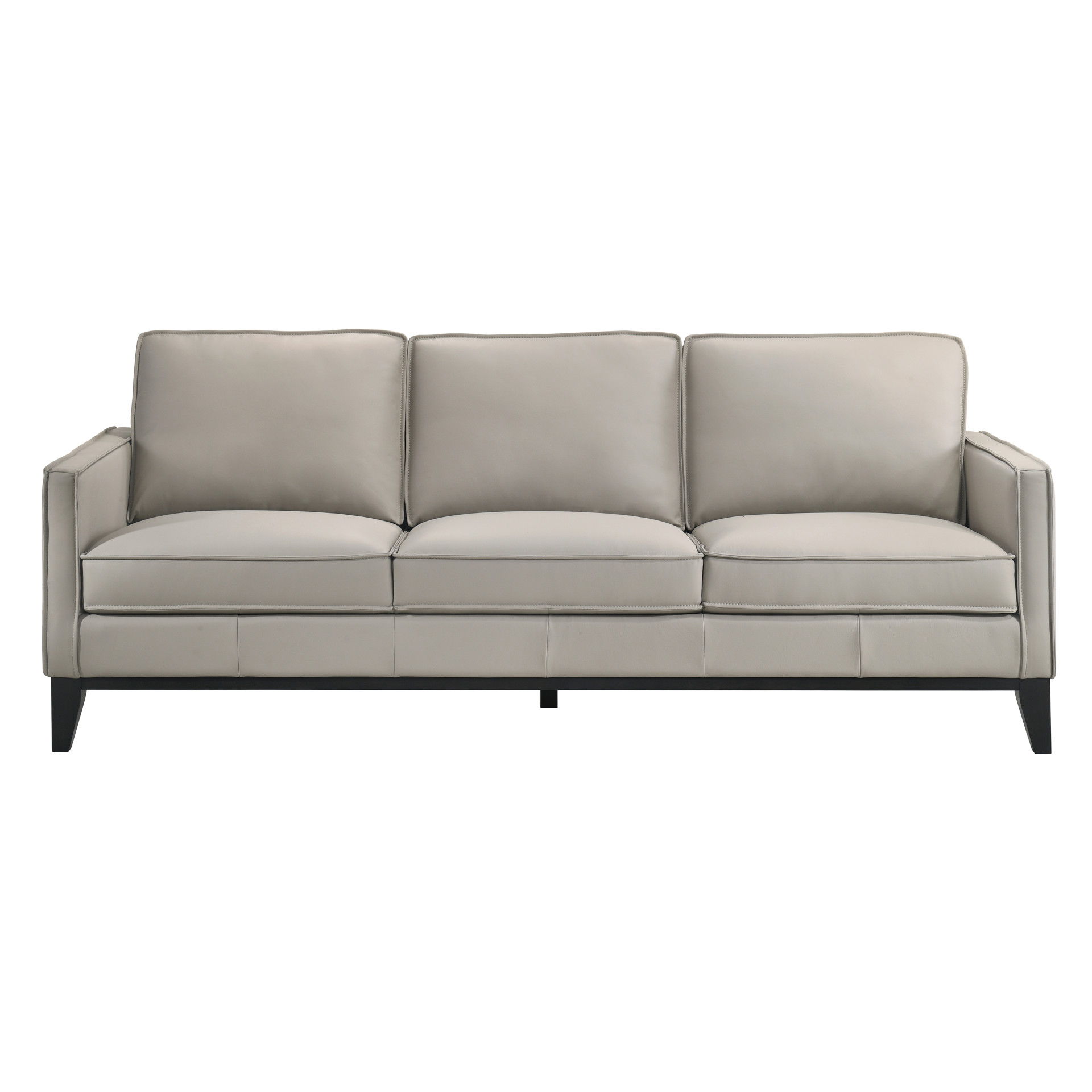 Aaron - Sofa - Mist Gray, gray, view 2