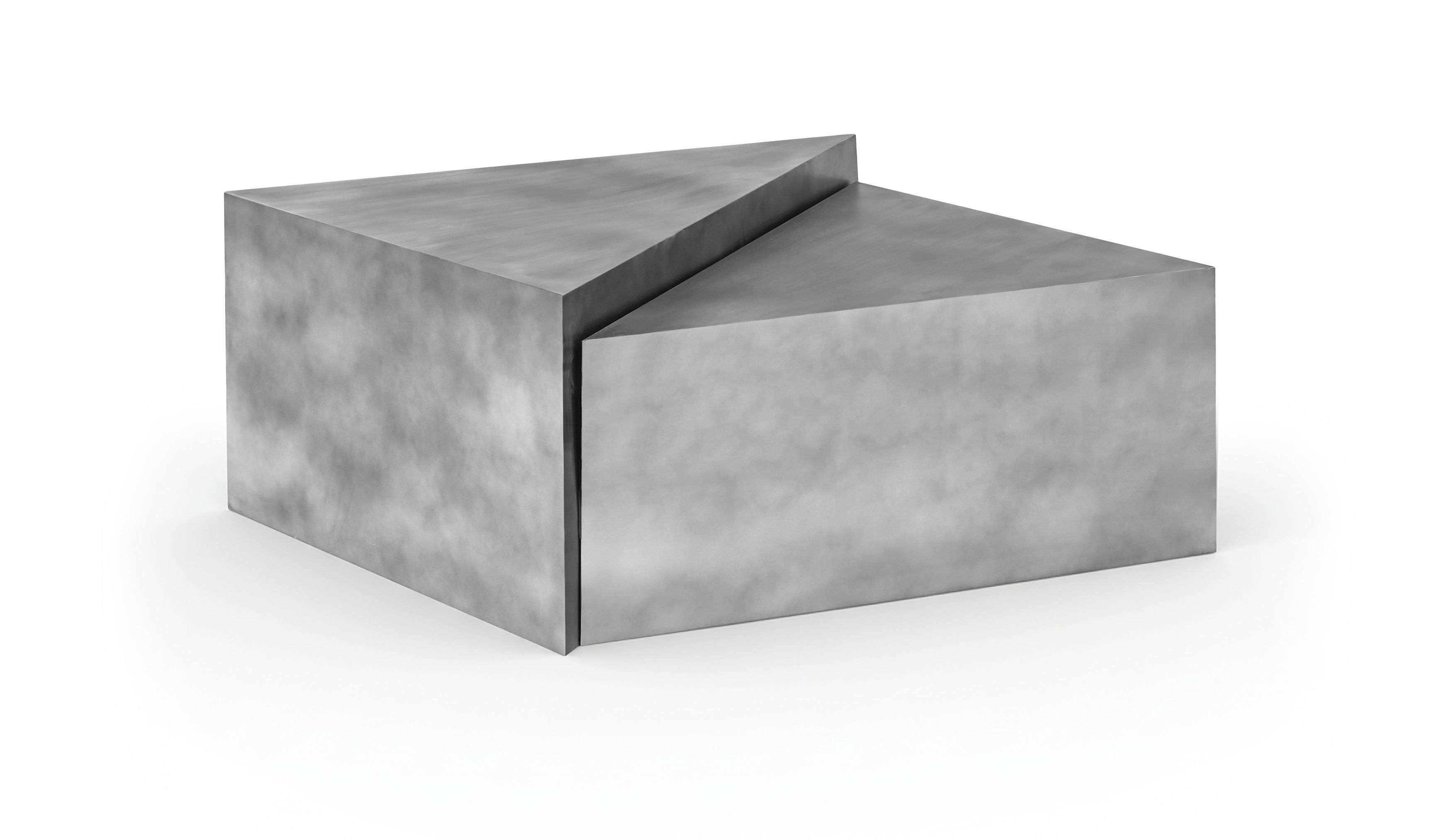 Zani - Iron Coffee Table - Silver