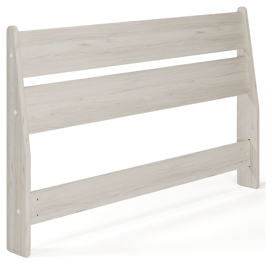 Socalle – Full Panel Headboard – Light Natural