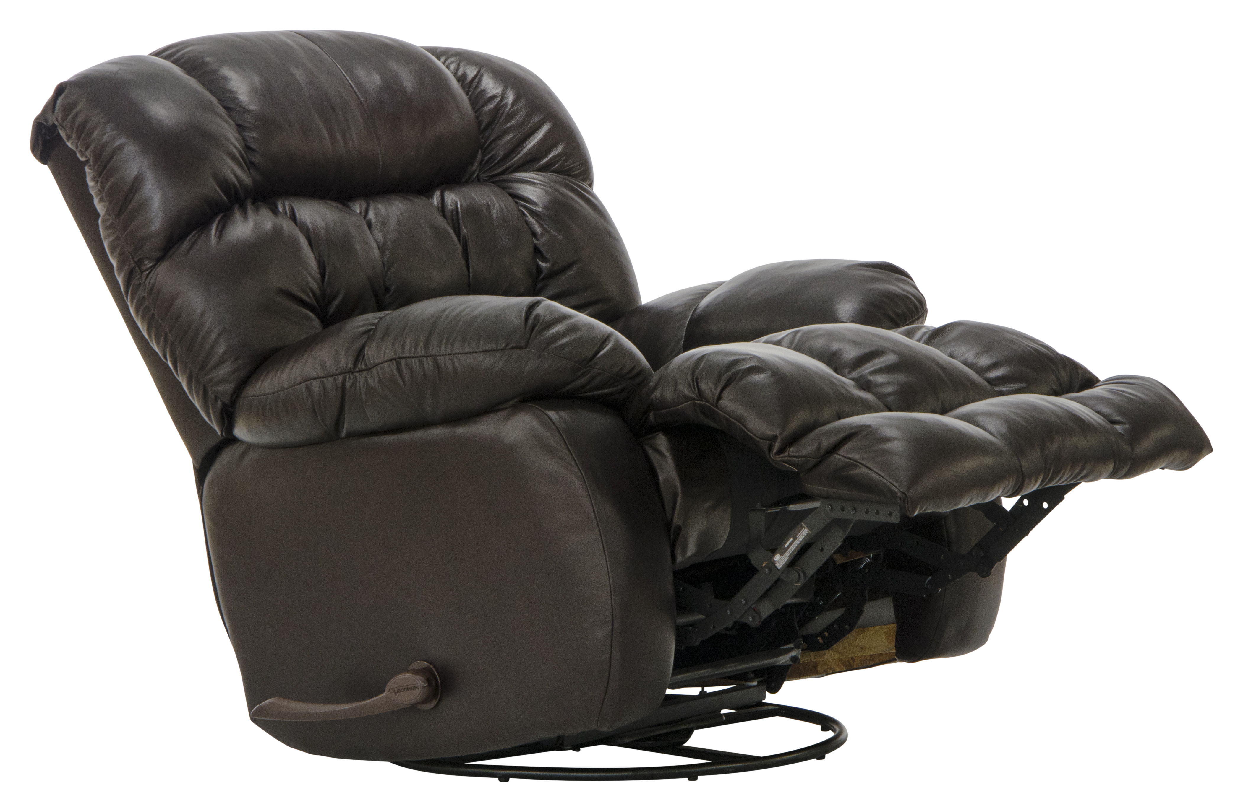 Pendleton - Chaise Swivel Glider Recliner - Chocolate