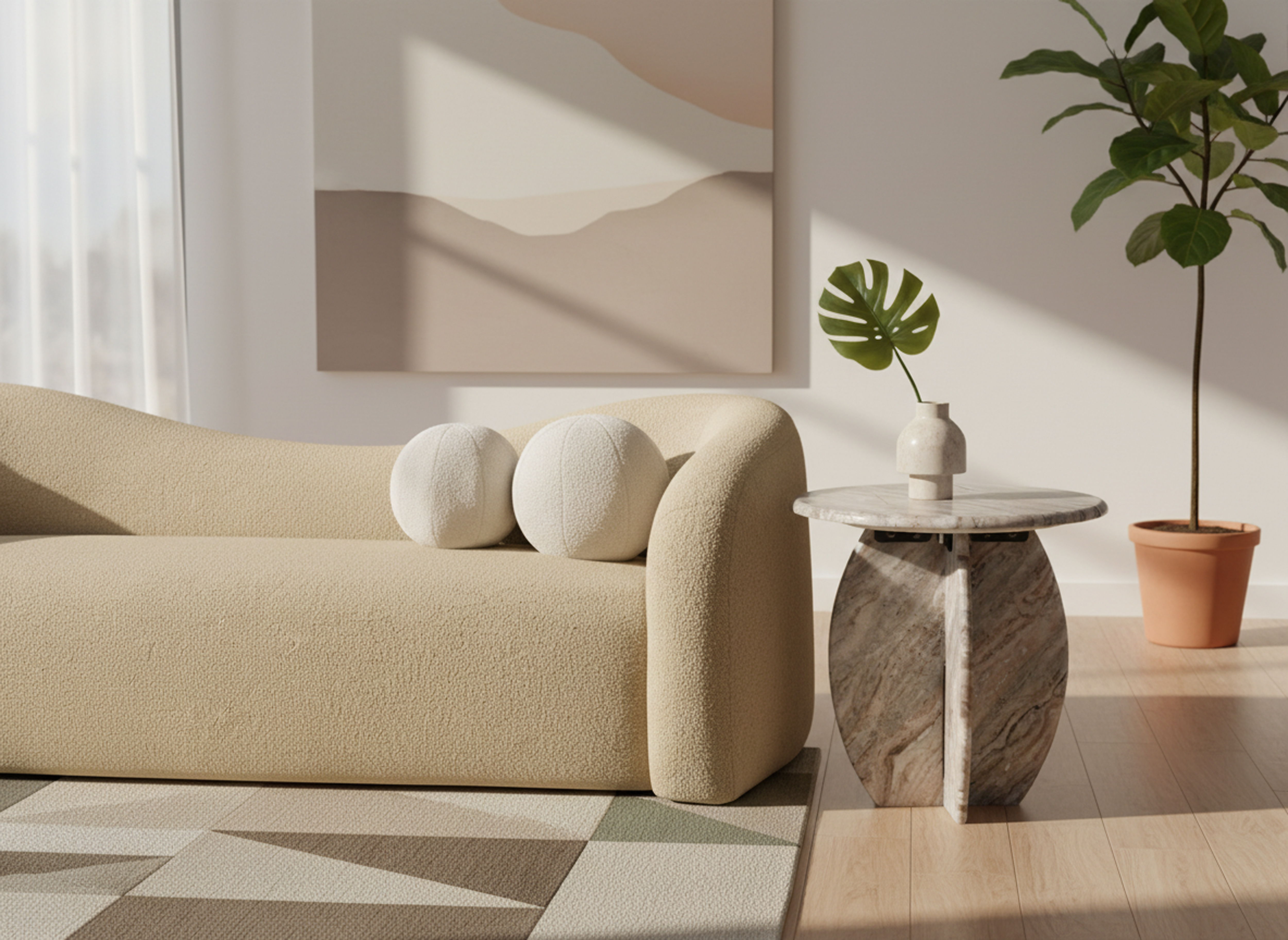 Formentera - End Table - Brown