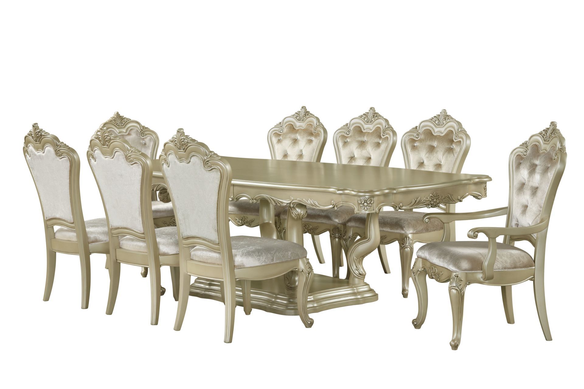 Monique - Dining Table Top - Champagne