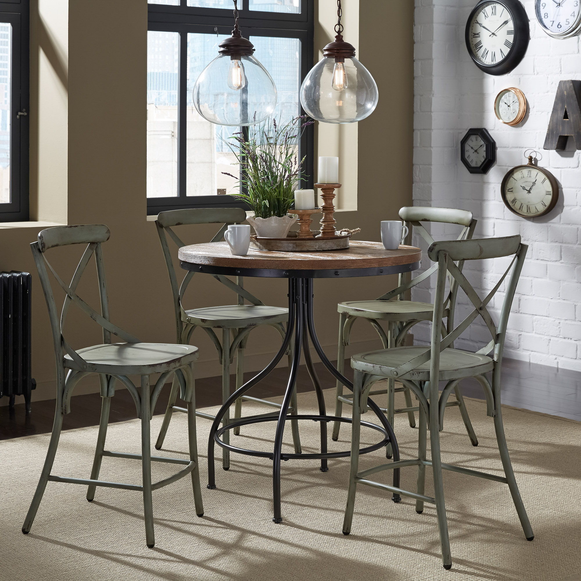 Liberty Furniture Vintage Series - Pub Table - Dark Brown