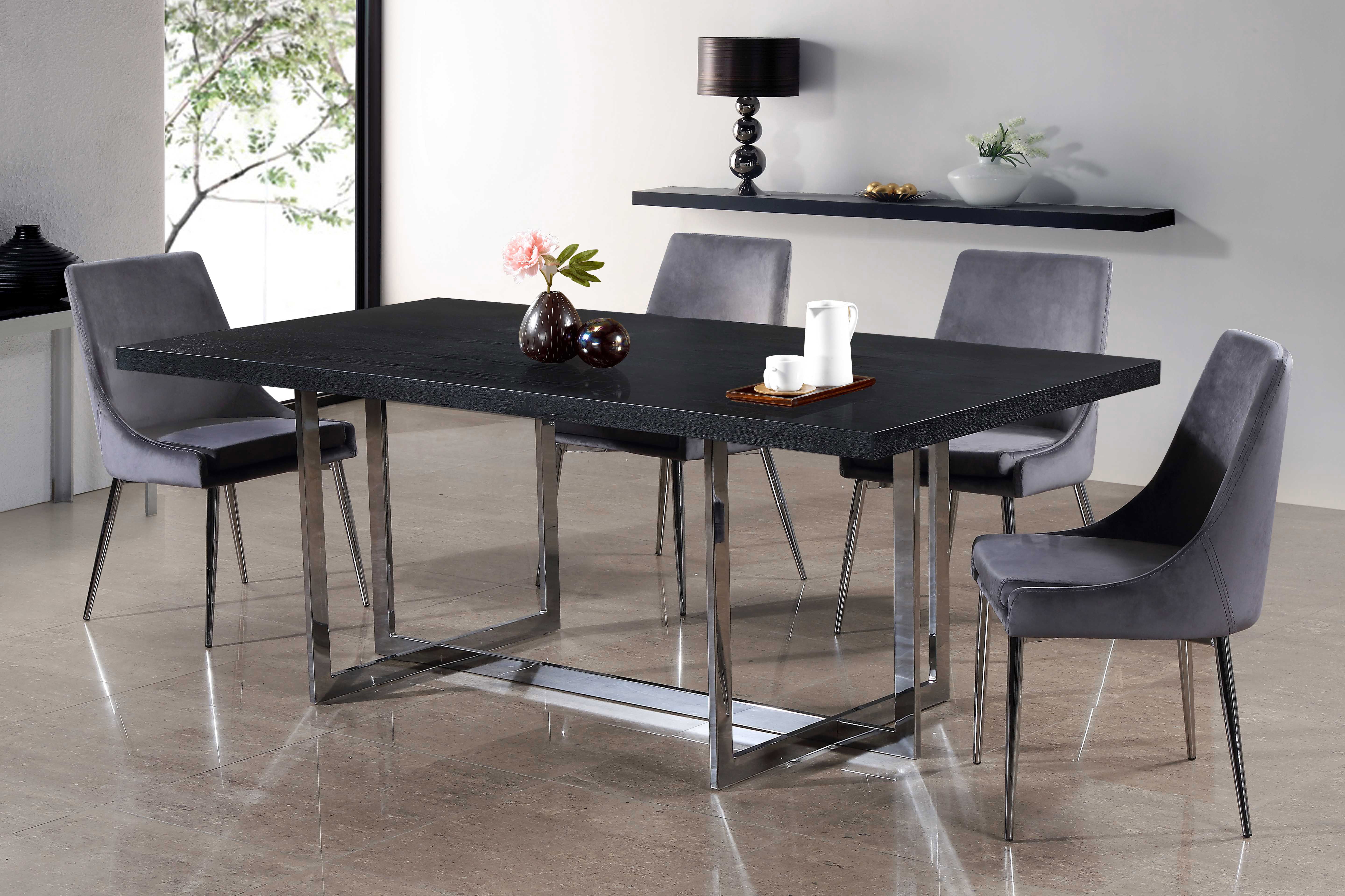 Karina - Dining Chair (Set of 2) - Gray