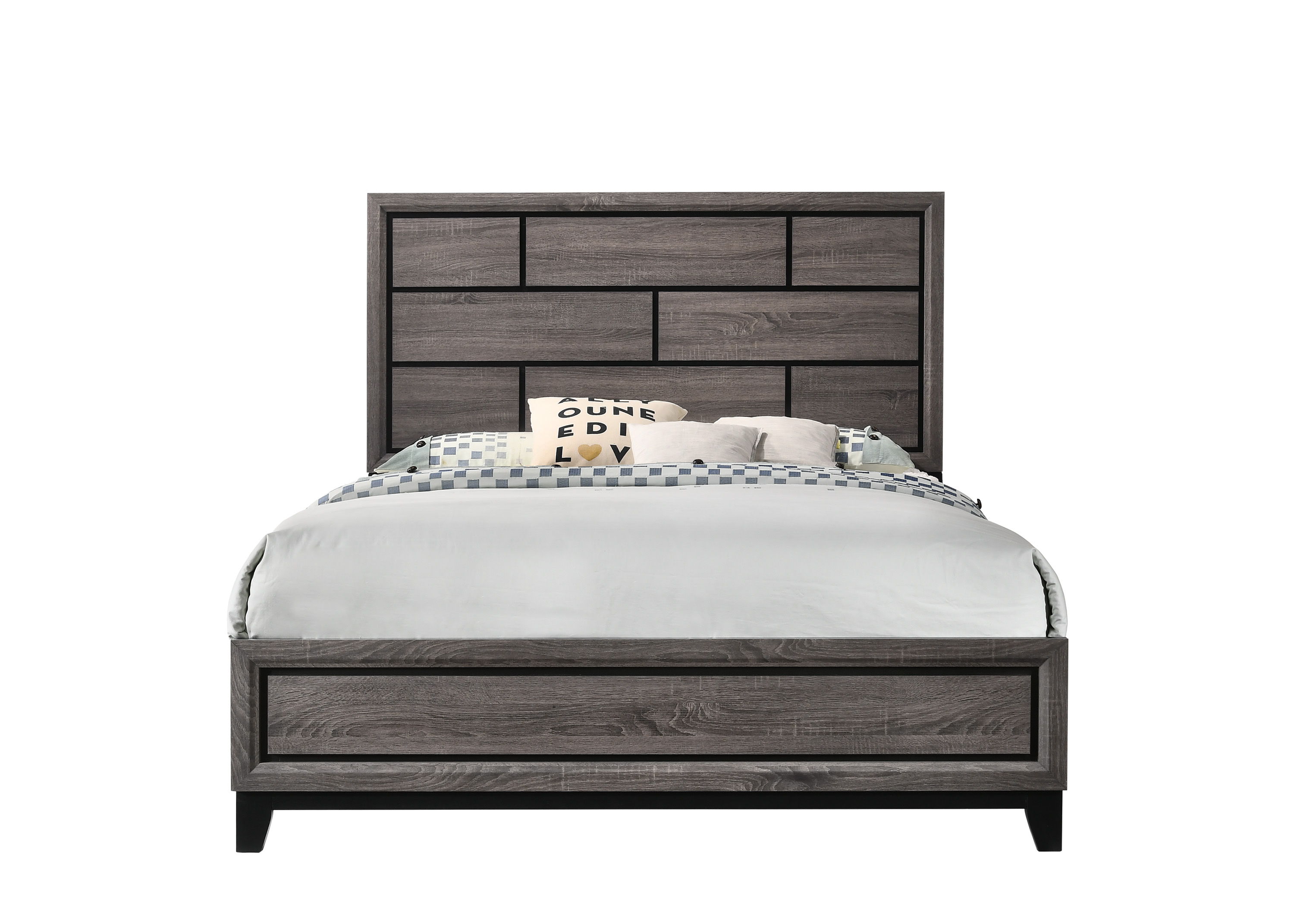 Akerson - Full Bed - Gray Image