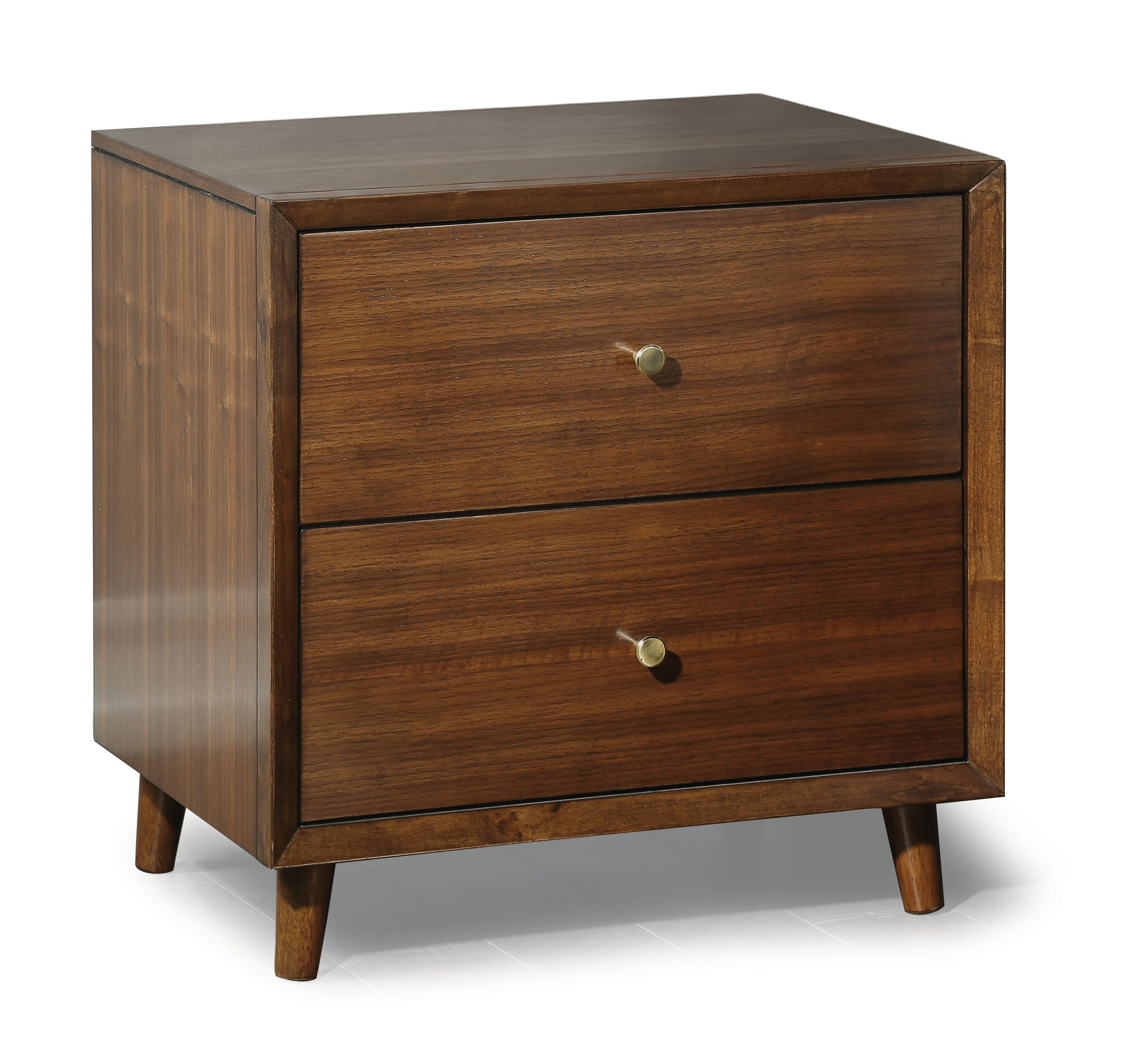 Ludwig - Nightstand - Dark Brown, dark brown