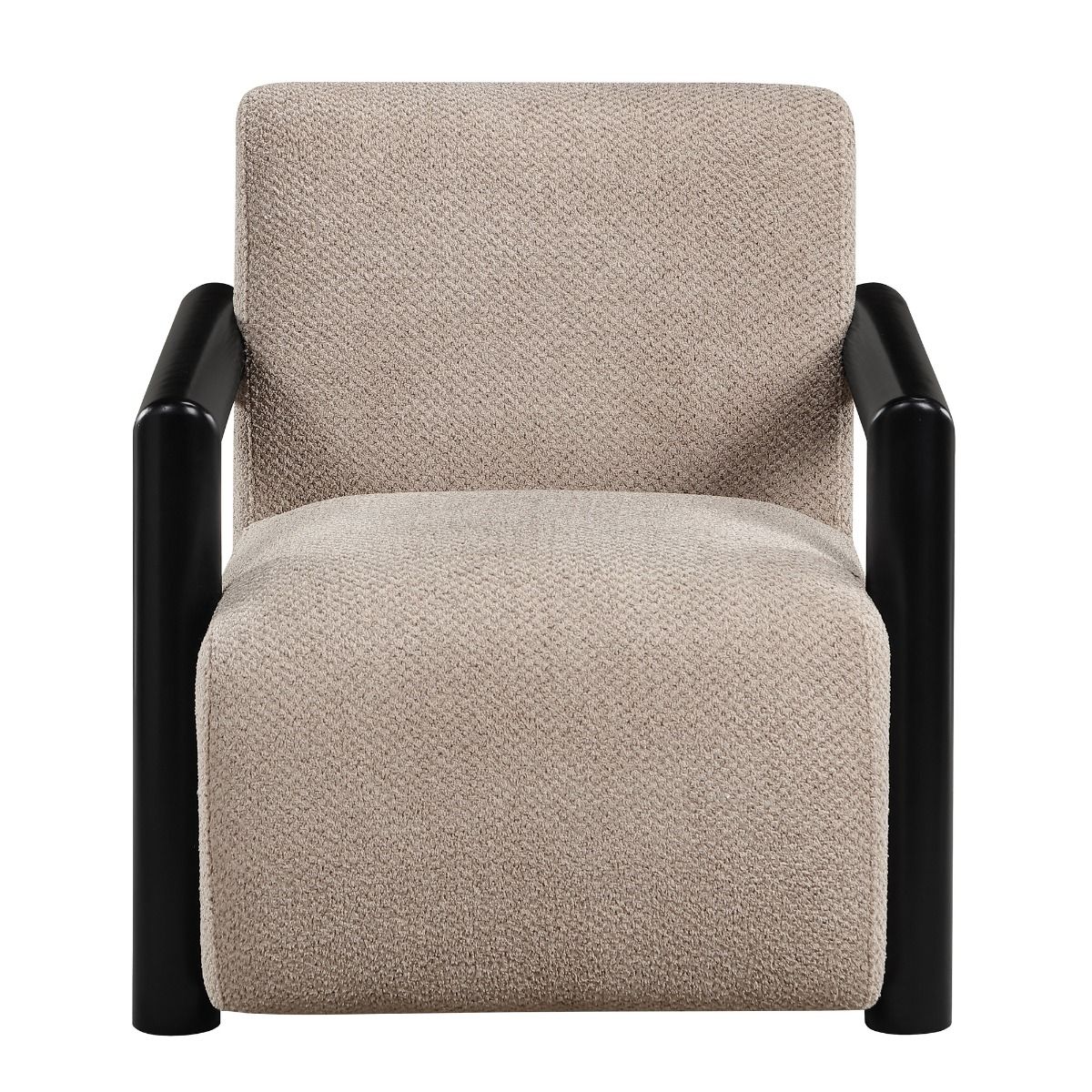 Jetta - Accent Chair - Latte & Black, gray, view 3